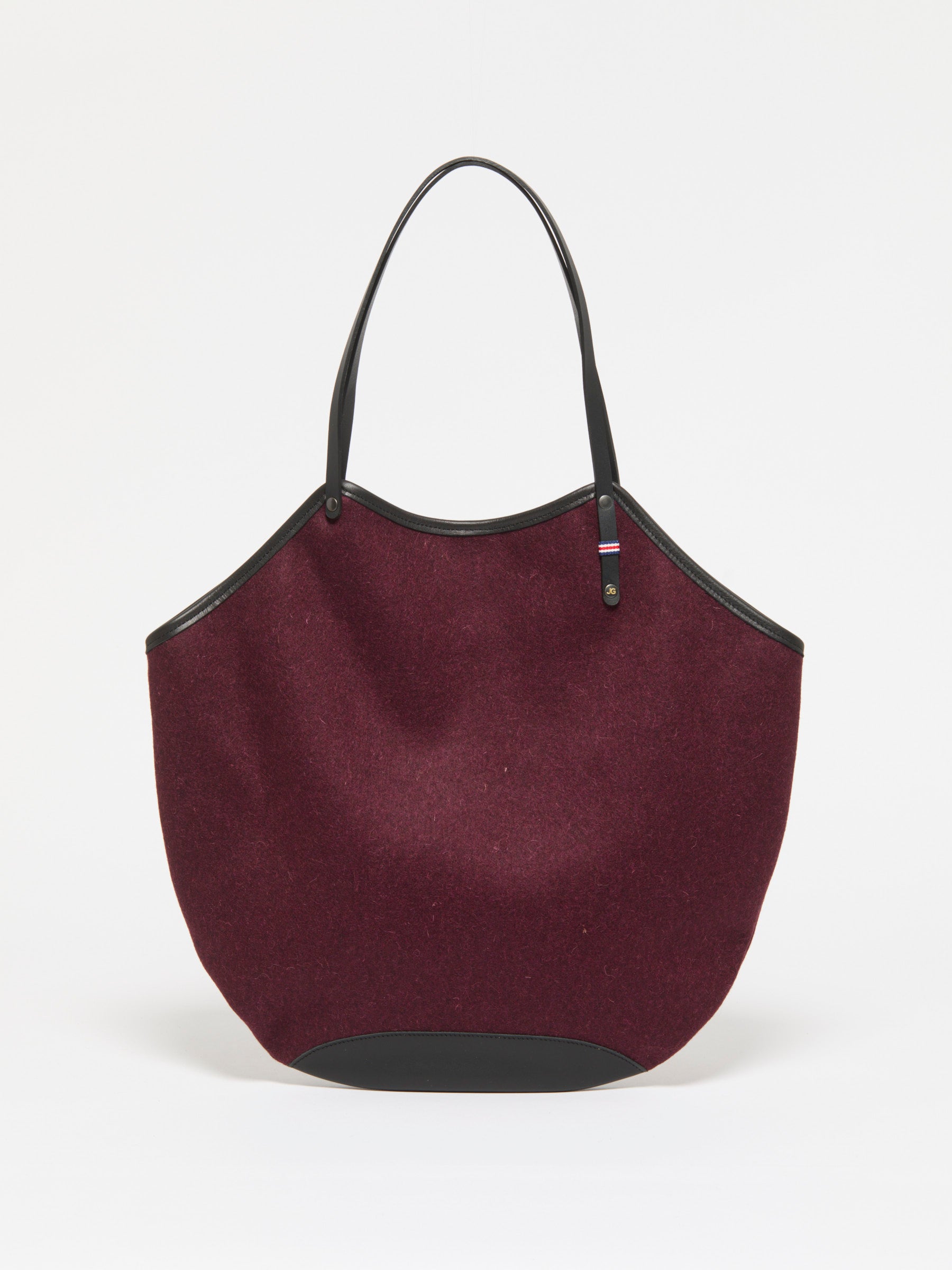 FLORES WOOL SHOPPING BAG