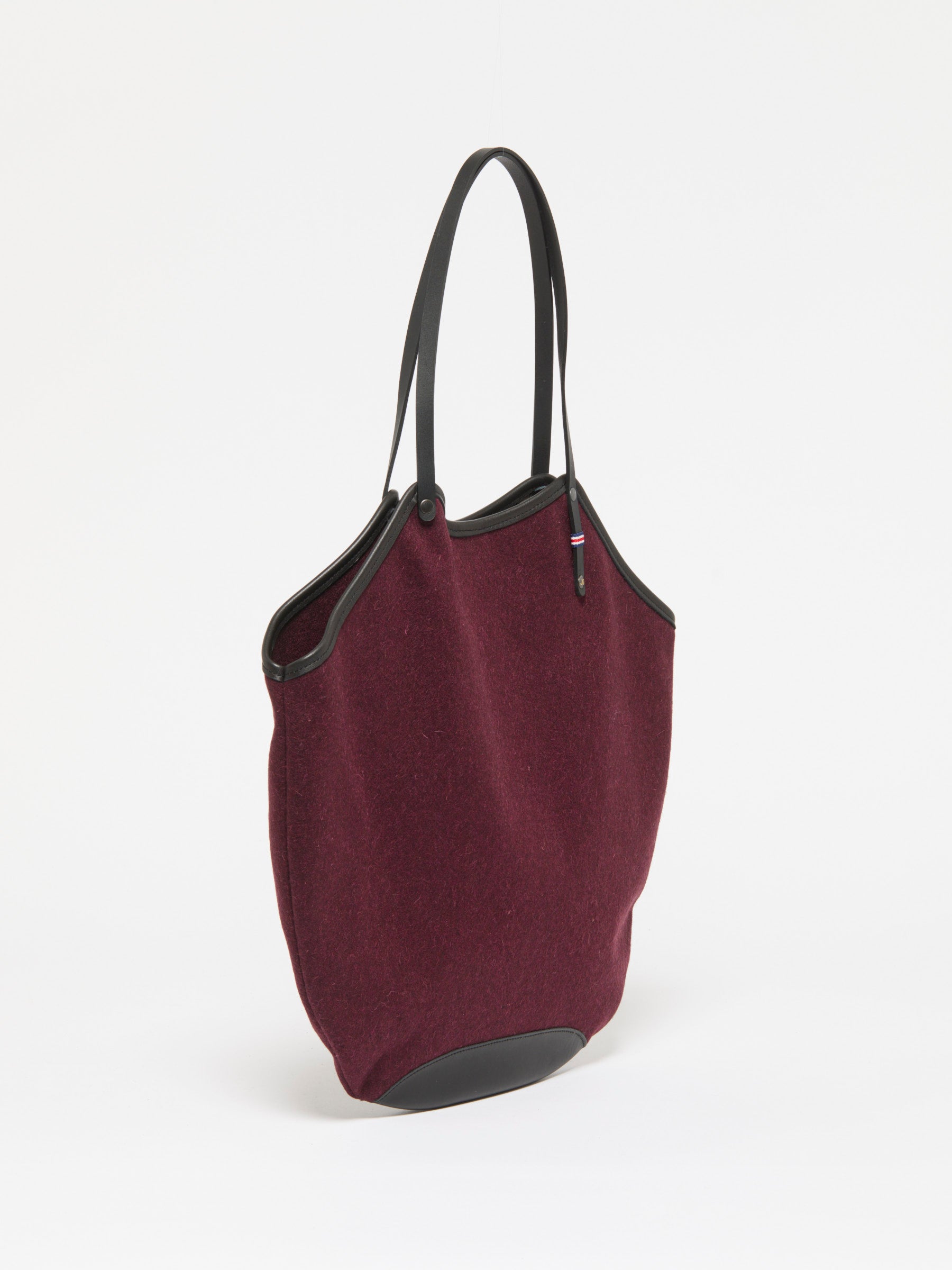 FLORES WOOL SHOPPING BAG