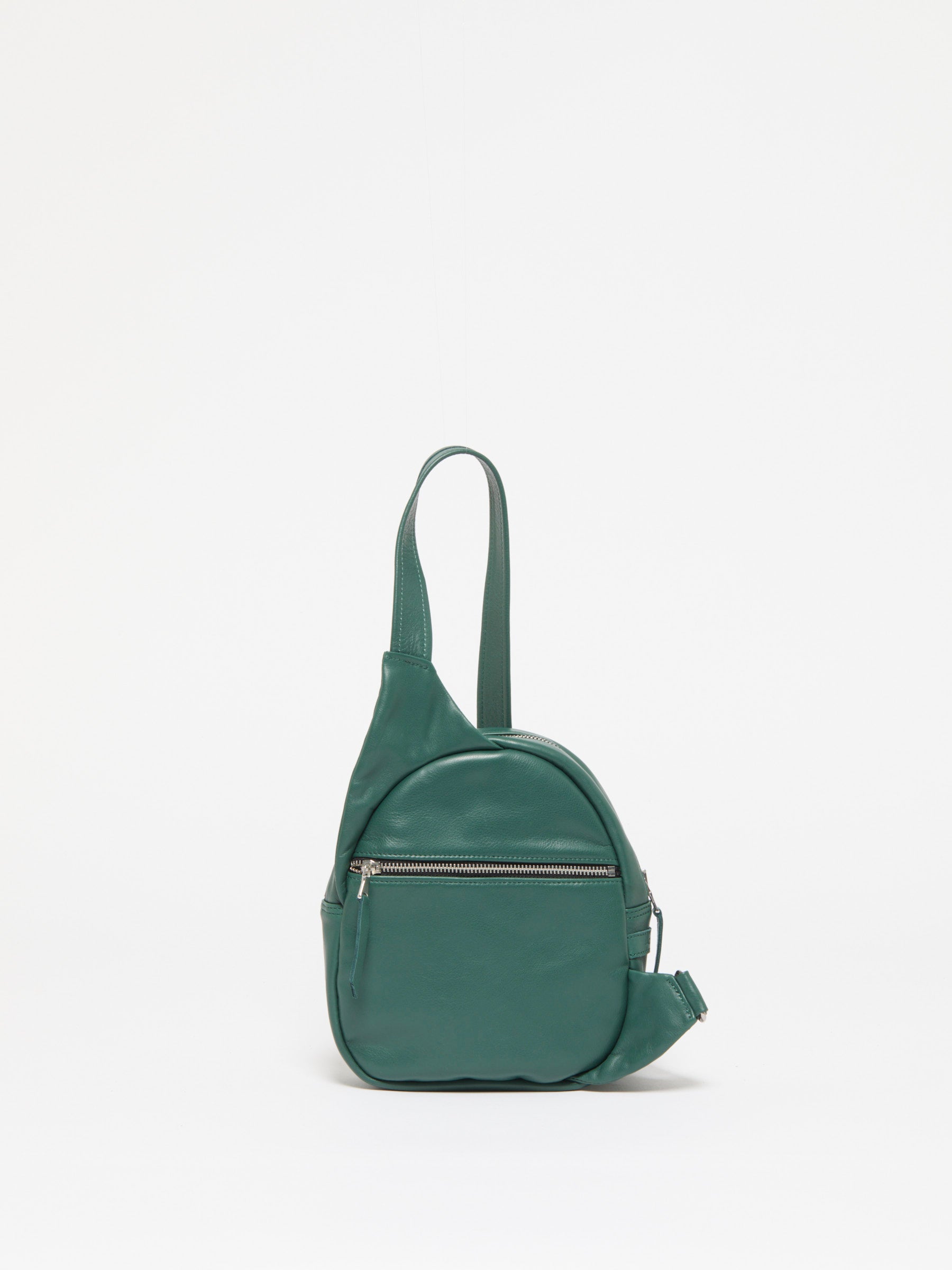 KANGOUROU LEATHER ASYMMETRICAL BAG