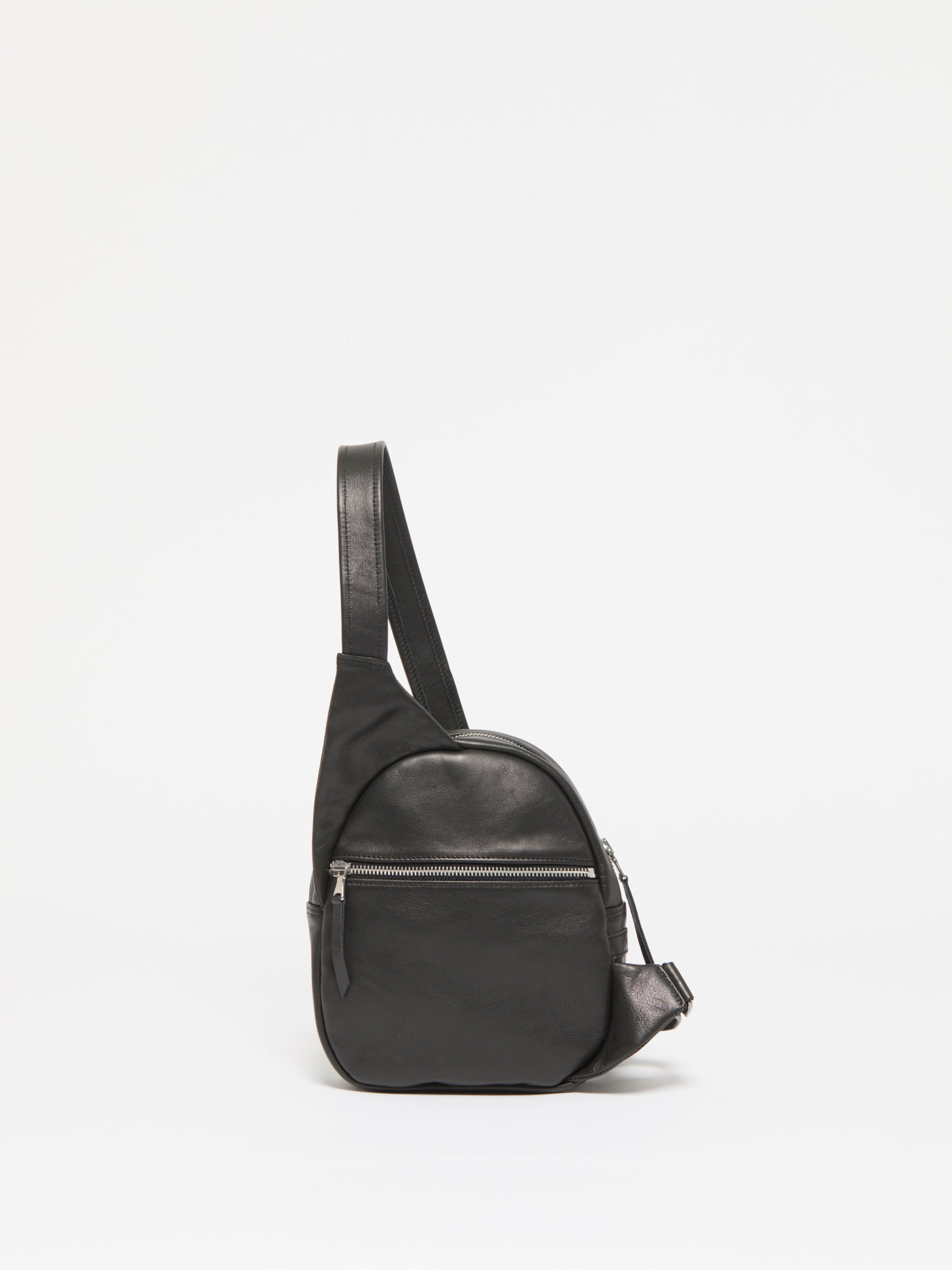 KANGOUROU LEATHER ASYMMETRICAL BAG