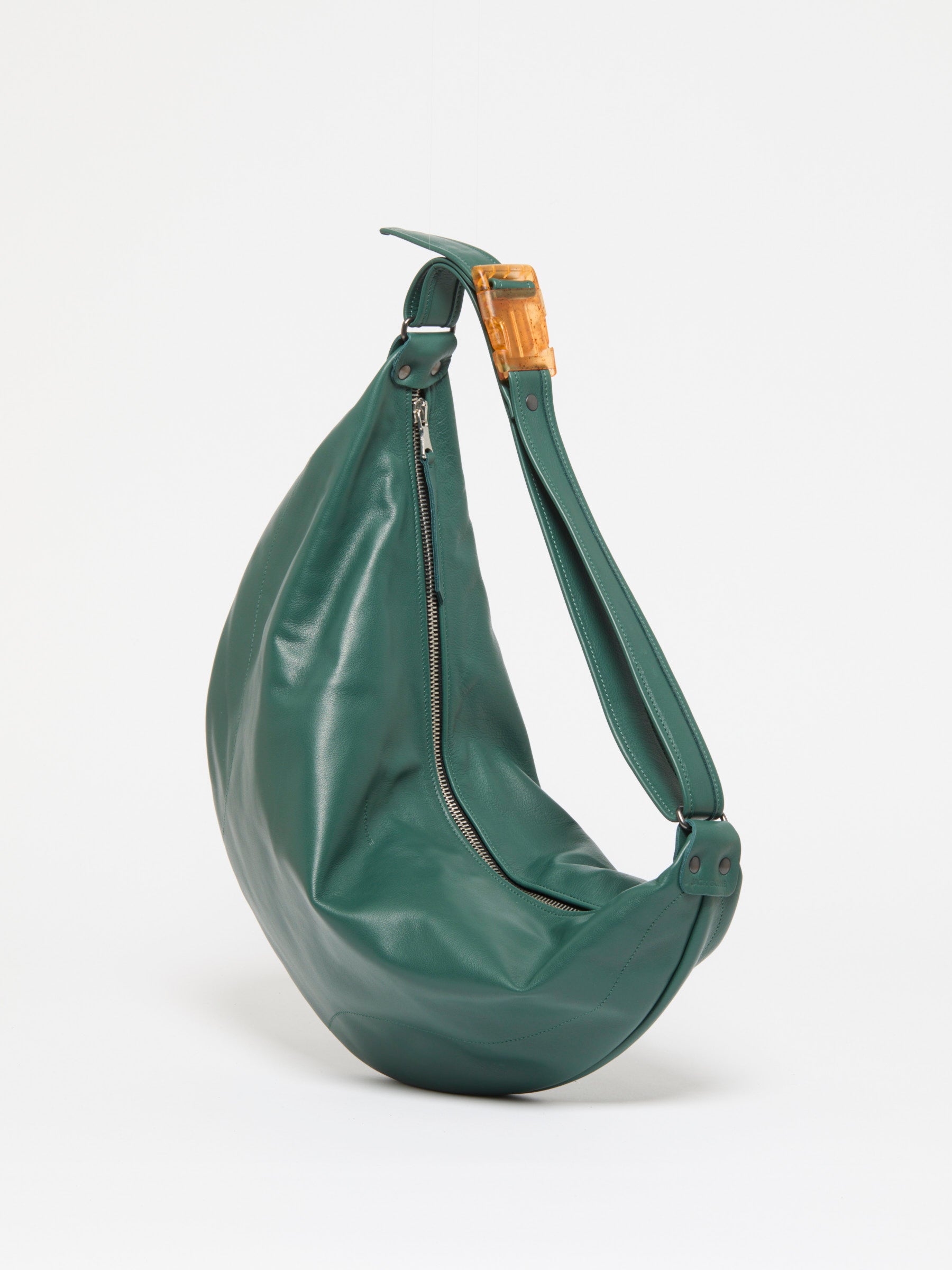 SAC DEMI-LUNE LUNA CUIR