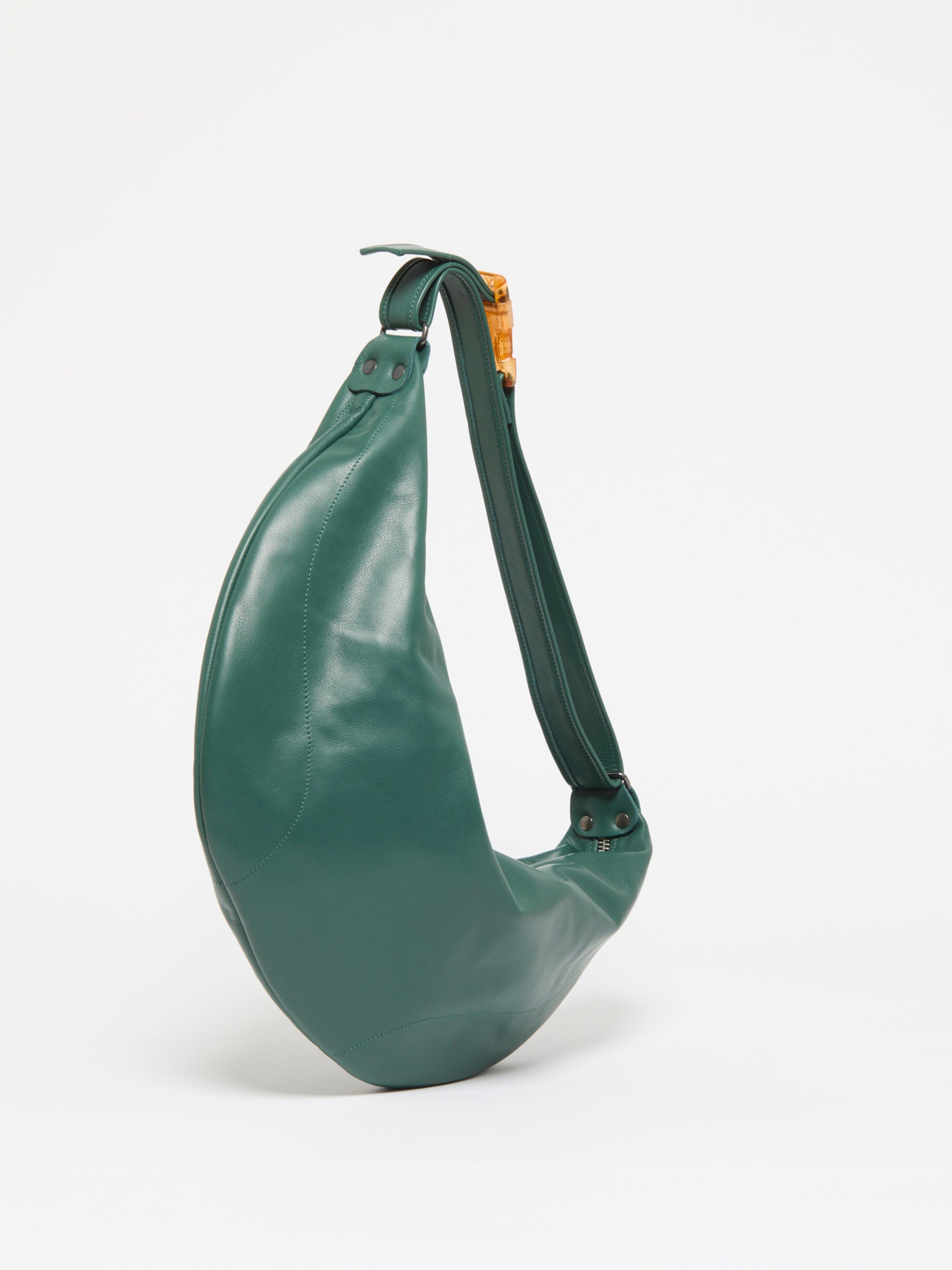 SAC DEMI-LUNE LUNA CUIR