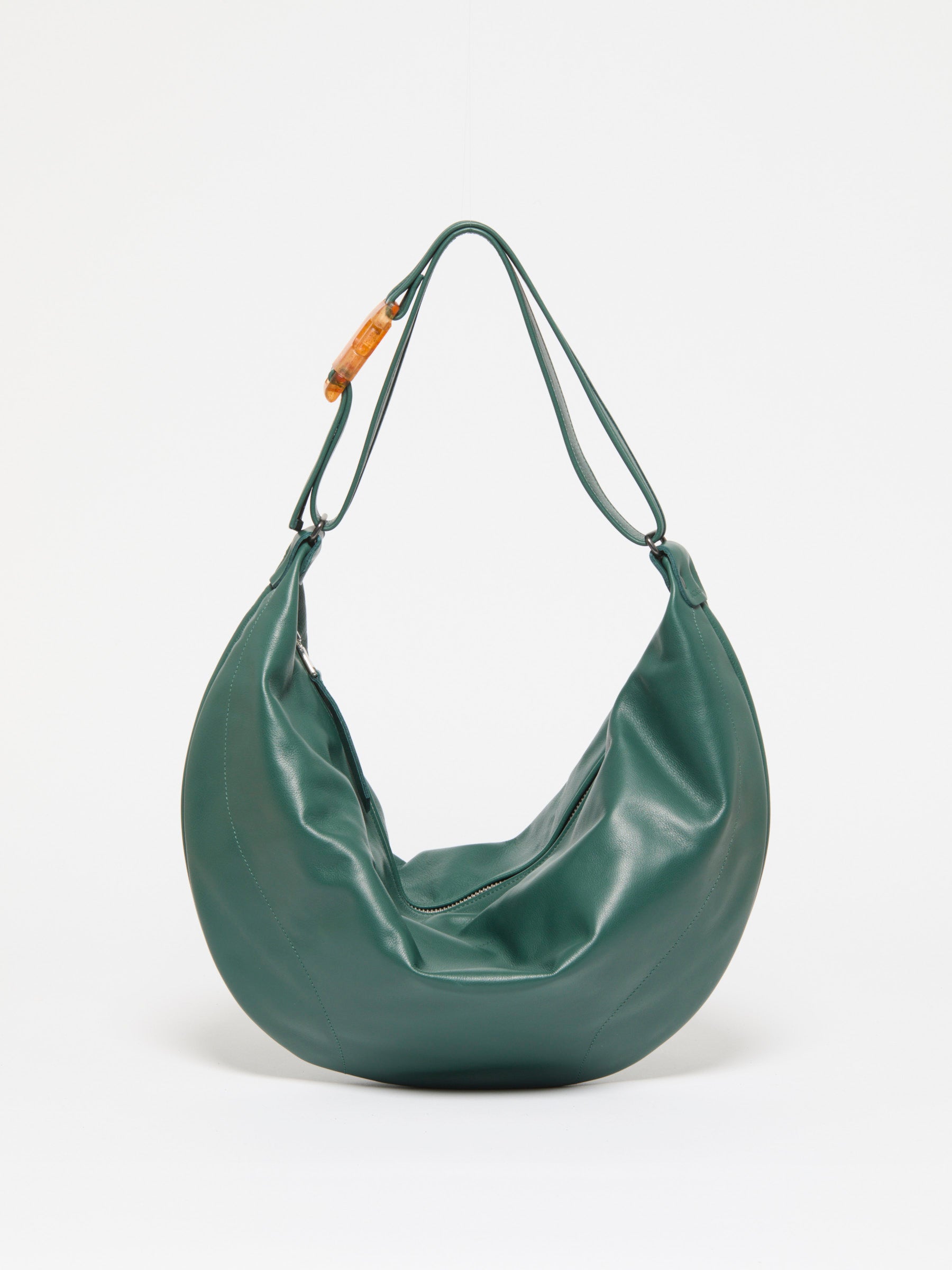 SAC DEMI-LUNE LUNA CUIR