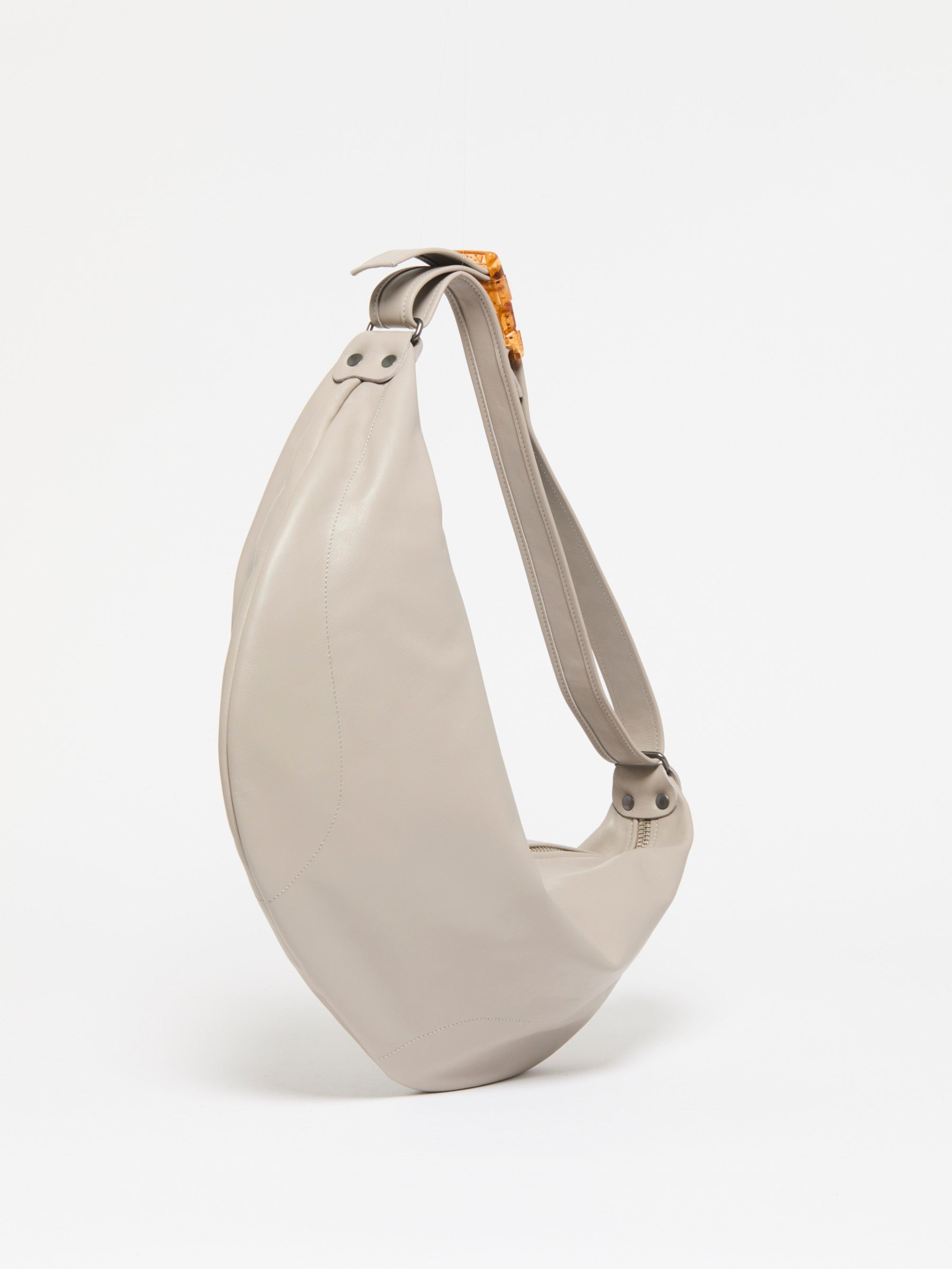 SAC DEMI-LUNE LUNA CUIR