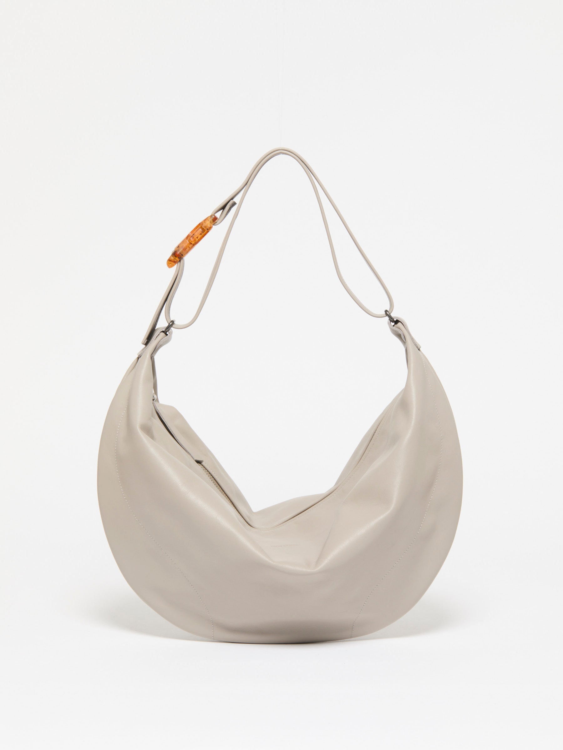 SAC DEMI-LUNE LUNA CUIR
