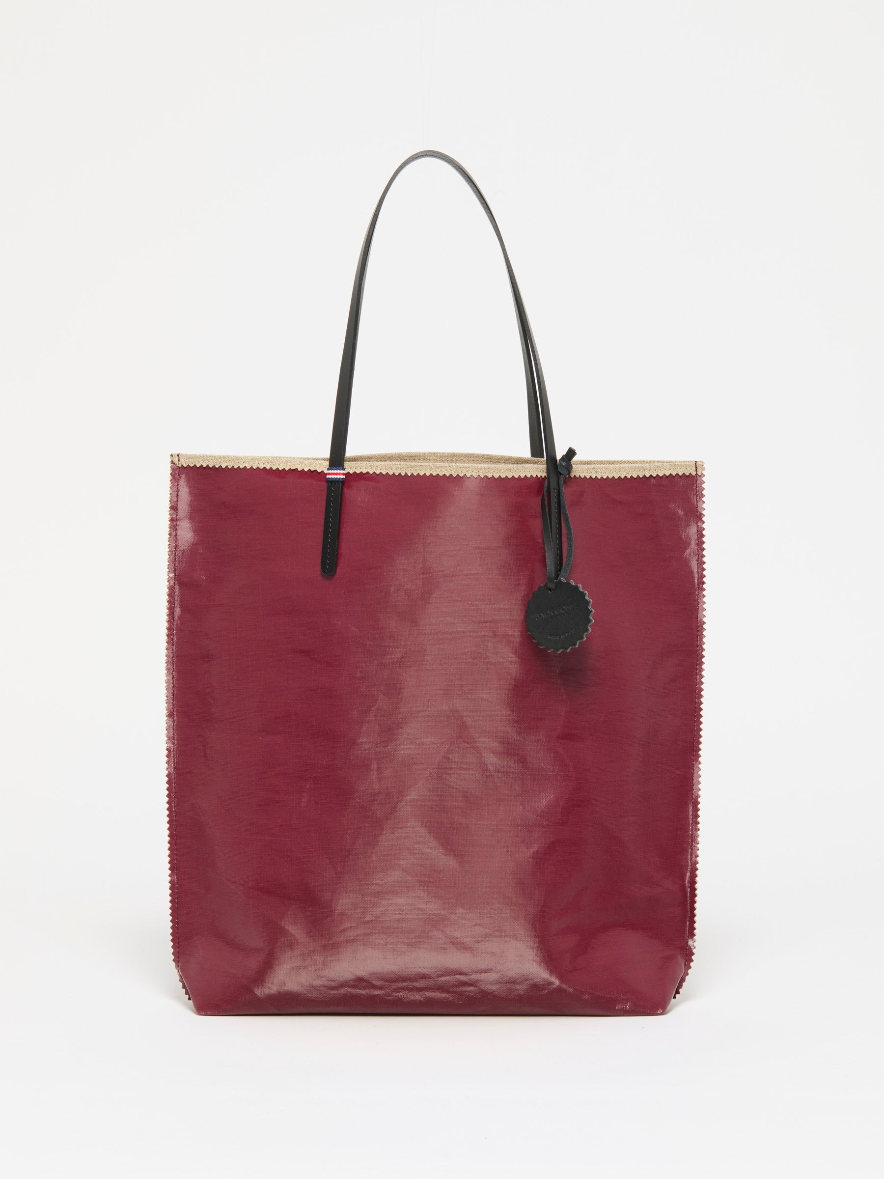 AMIE LINEN SHOPPING BAG