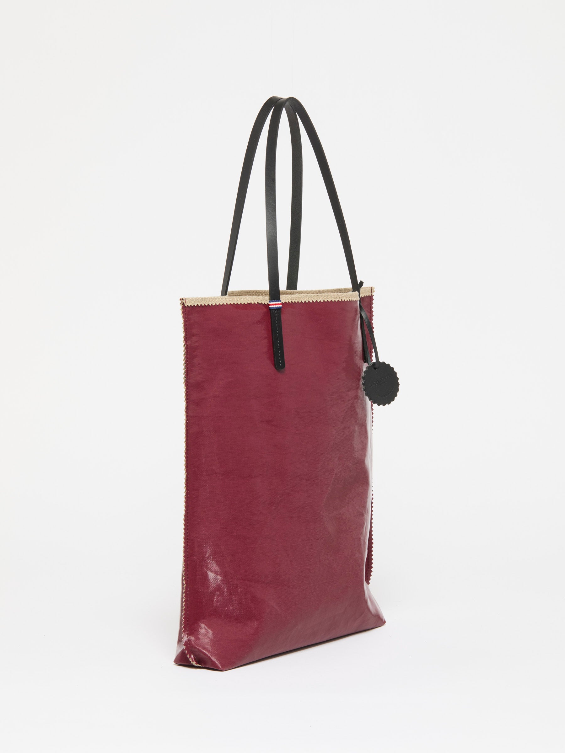 AMIE LINEN SHOPPING BAG