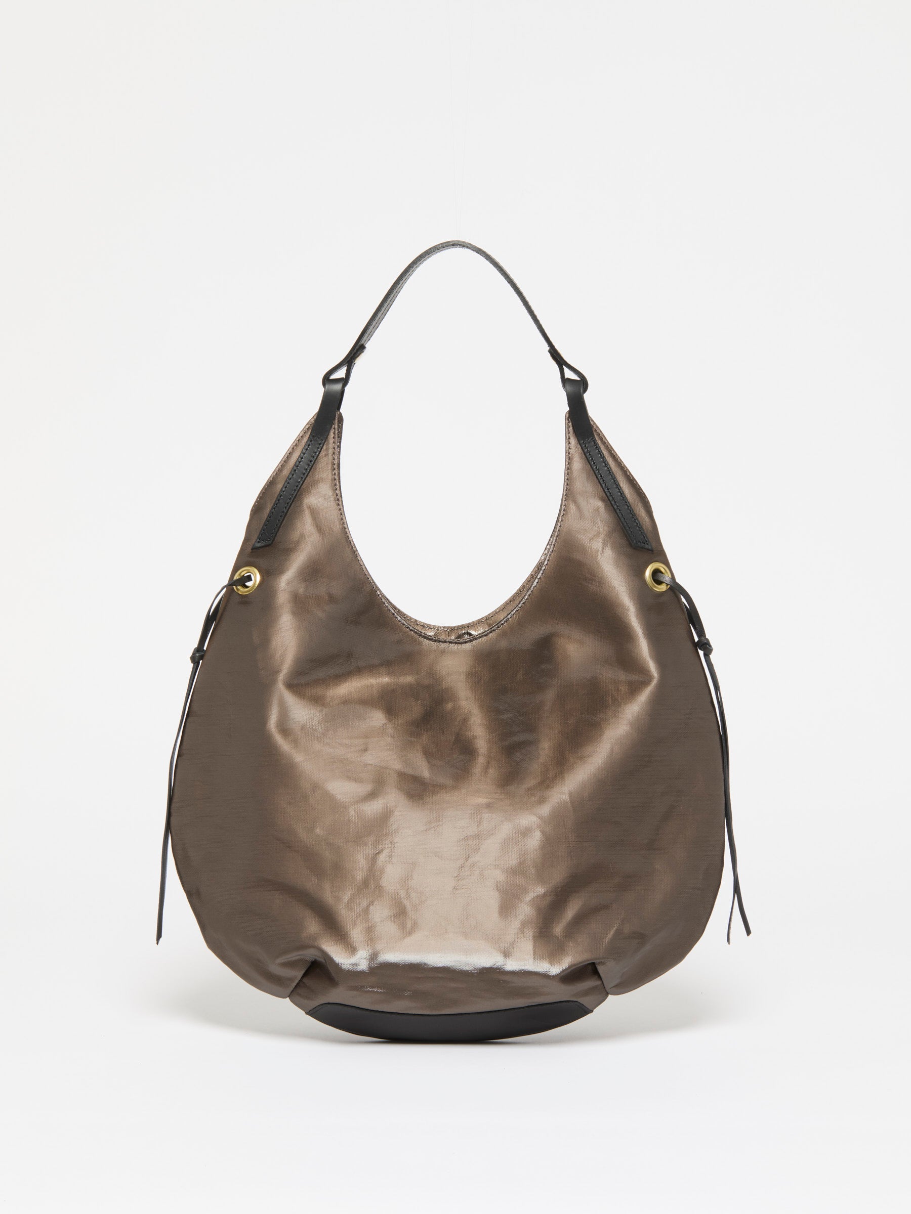 SAND LINEN SHOPPING BAG