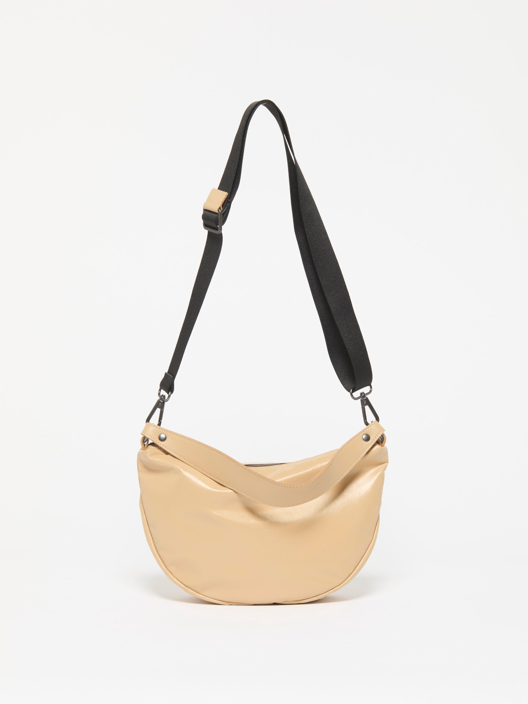 SAC DEMI-LUNE NIKITA LIGHT LEATHER