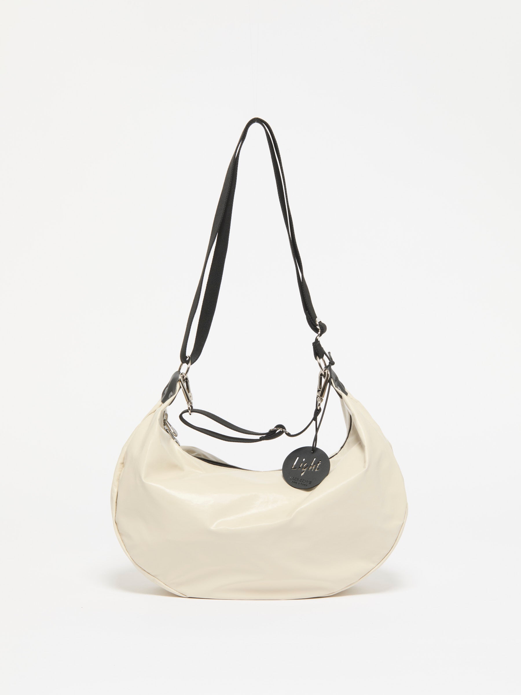 CHARLIE LIGHT HALF-MOON BAG