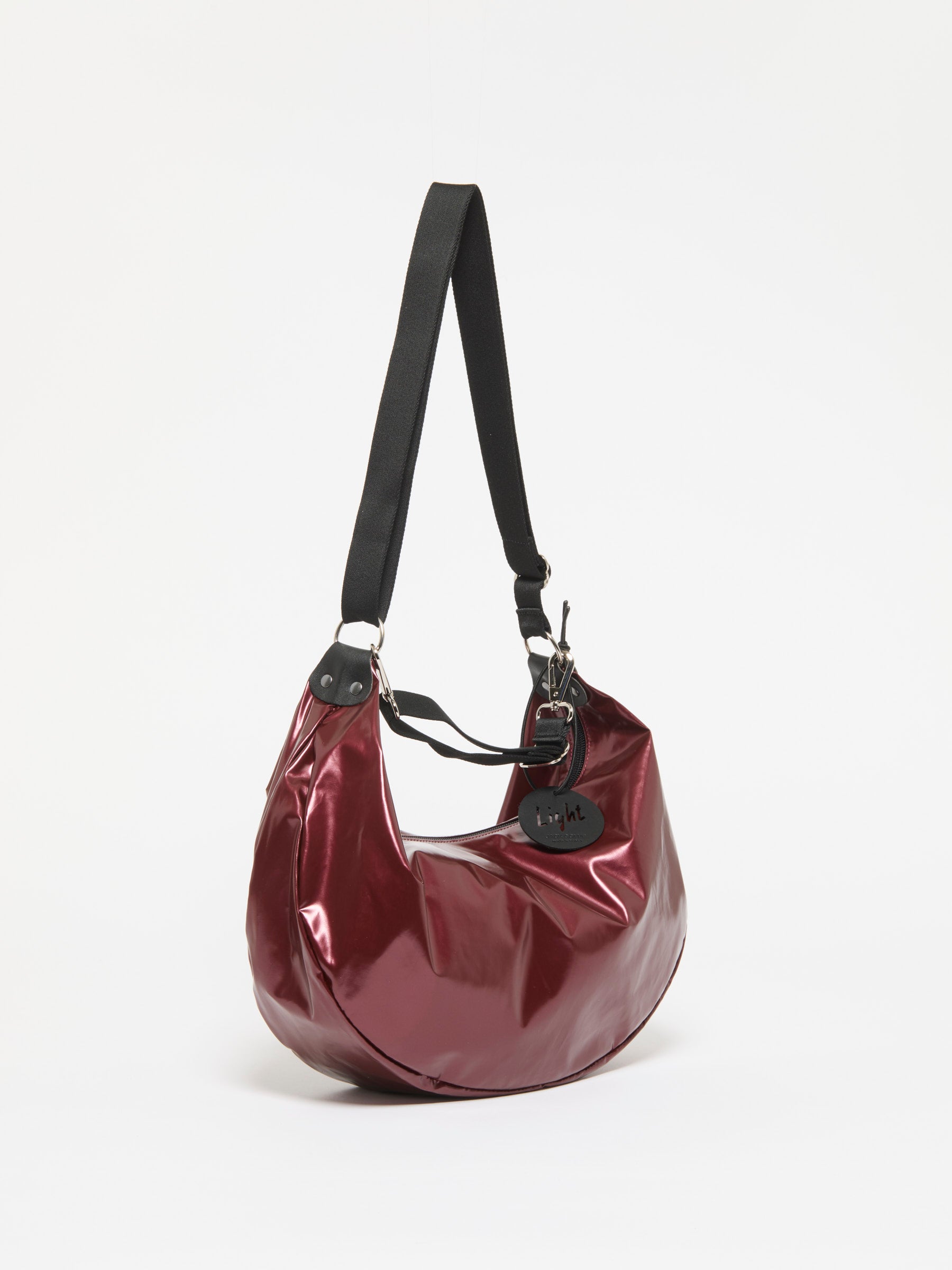 CHARLIE LIGHT HALF-MOON BAG