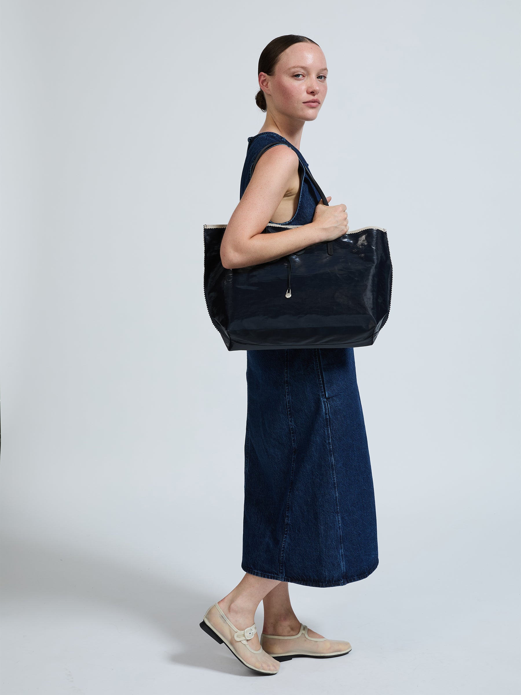 BAHIA LINEN SHOPPING BAG