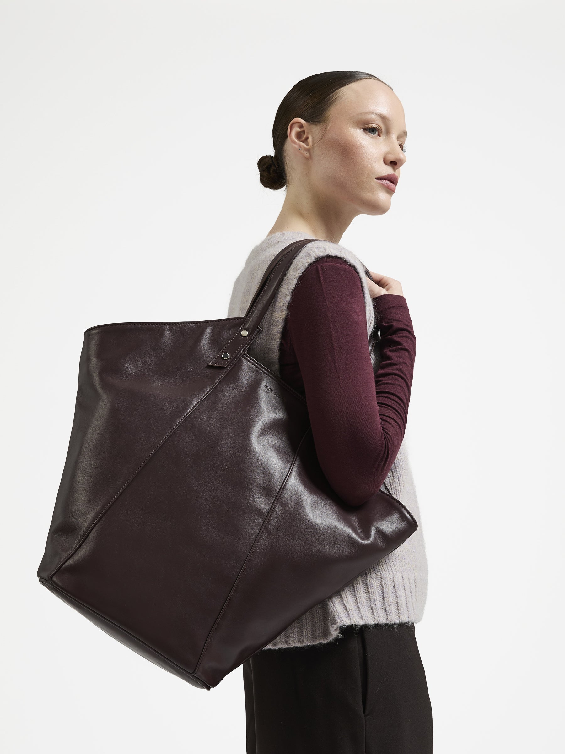CABAS CARGO CUIR