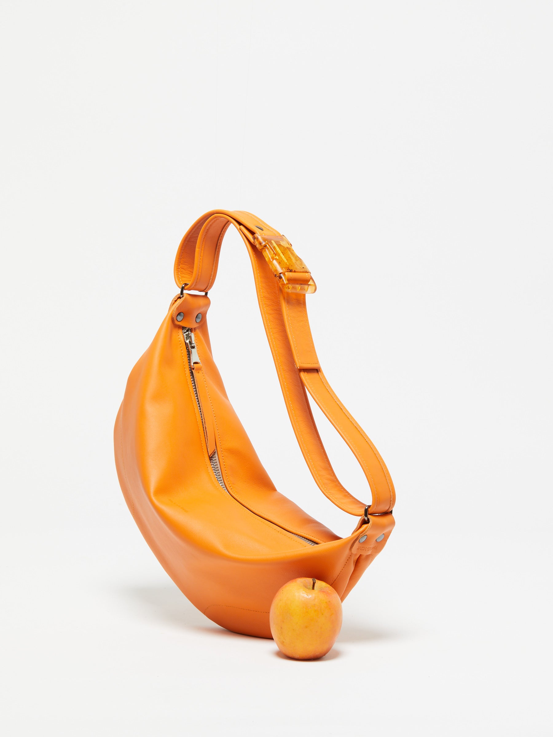 SAC DEMI-LUNE ELLE CUIR ICONIQUE