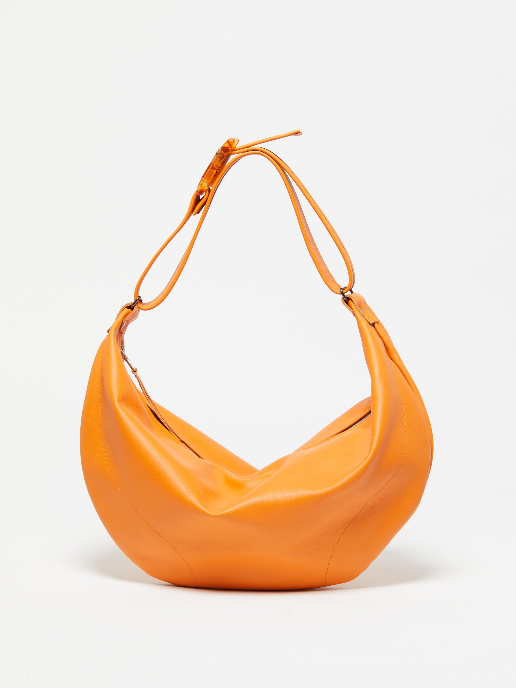 SAC DEMI-LUNE LUNA CUIR ICONIQUE 24E - JACK GOMME