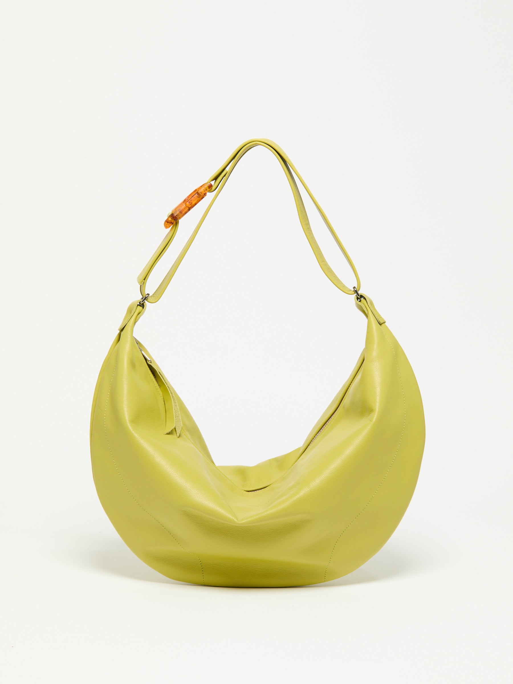 SAC DEMI-LUNE LUNA CUIR - JACK GOMME