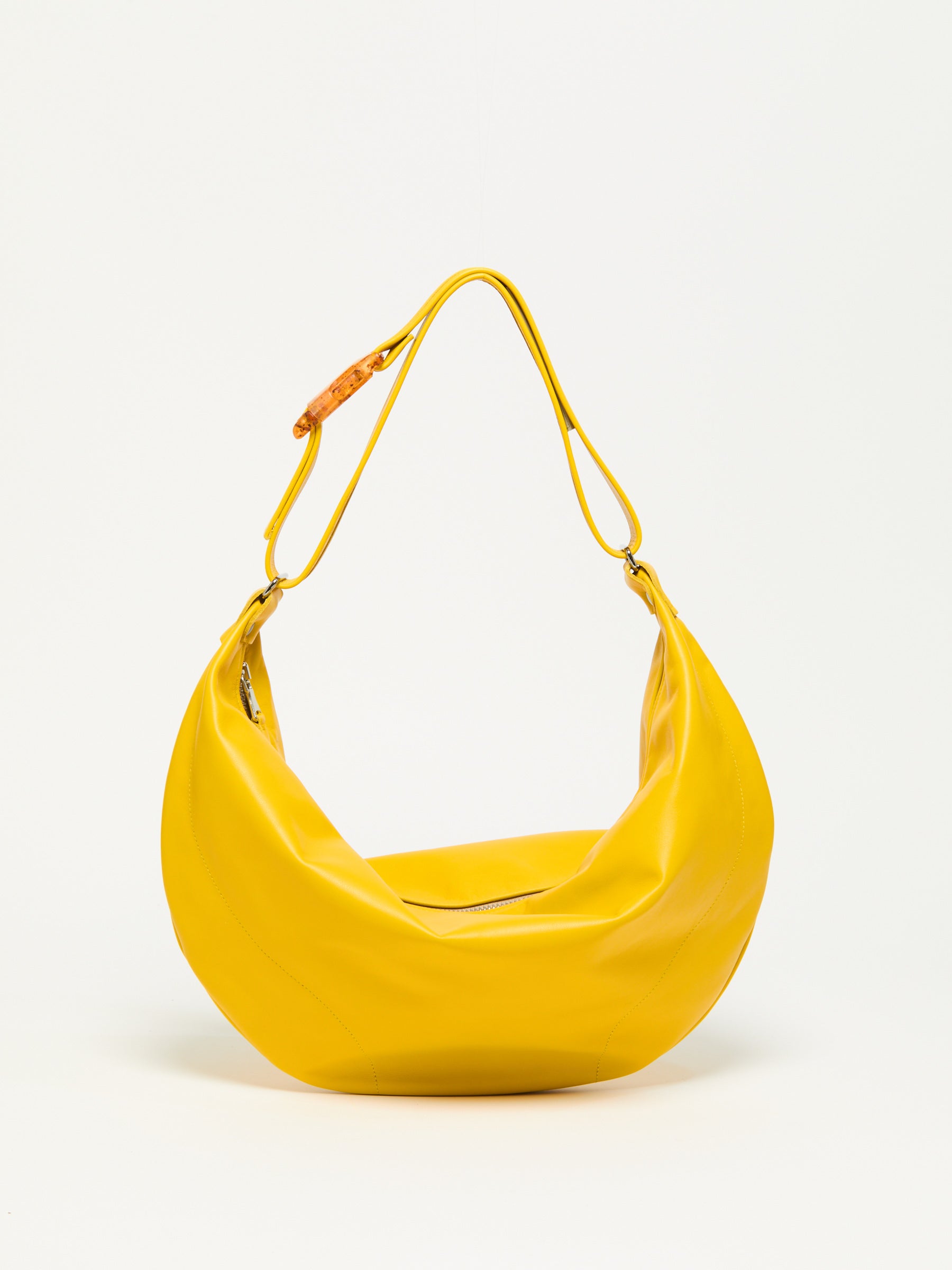 SAC DEMI-LUNE LUNA CUIR - JACK GOMME