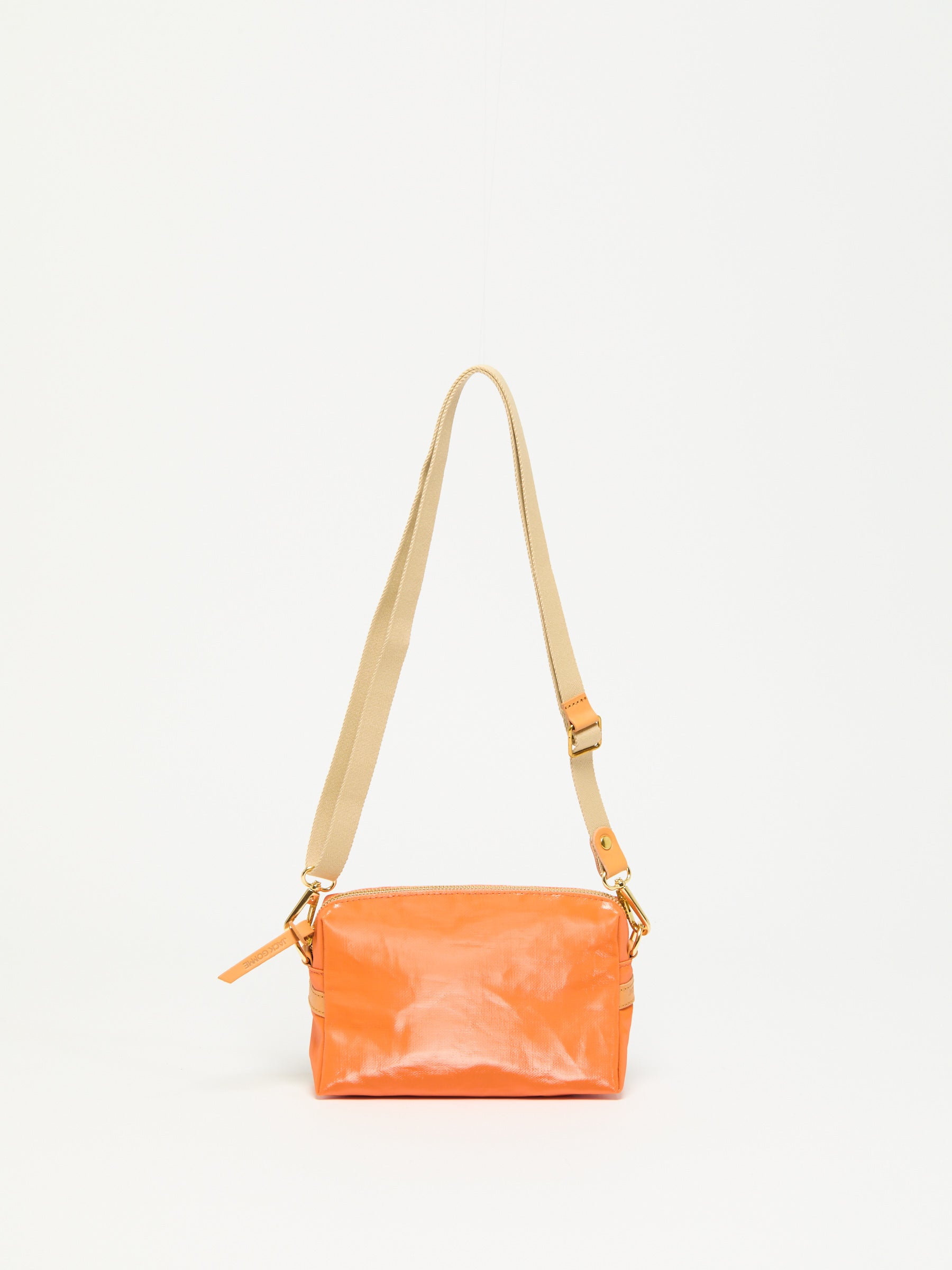 Sac BESACE en lin enduit MINI LIN de chez JACK GOMME