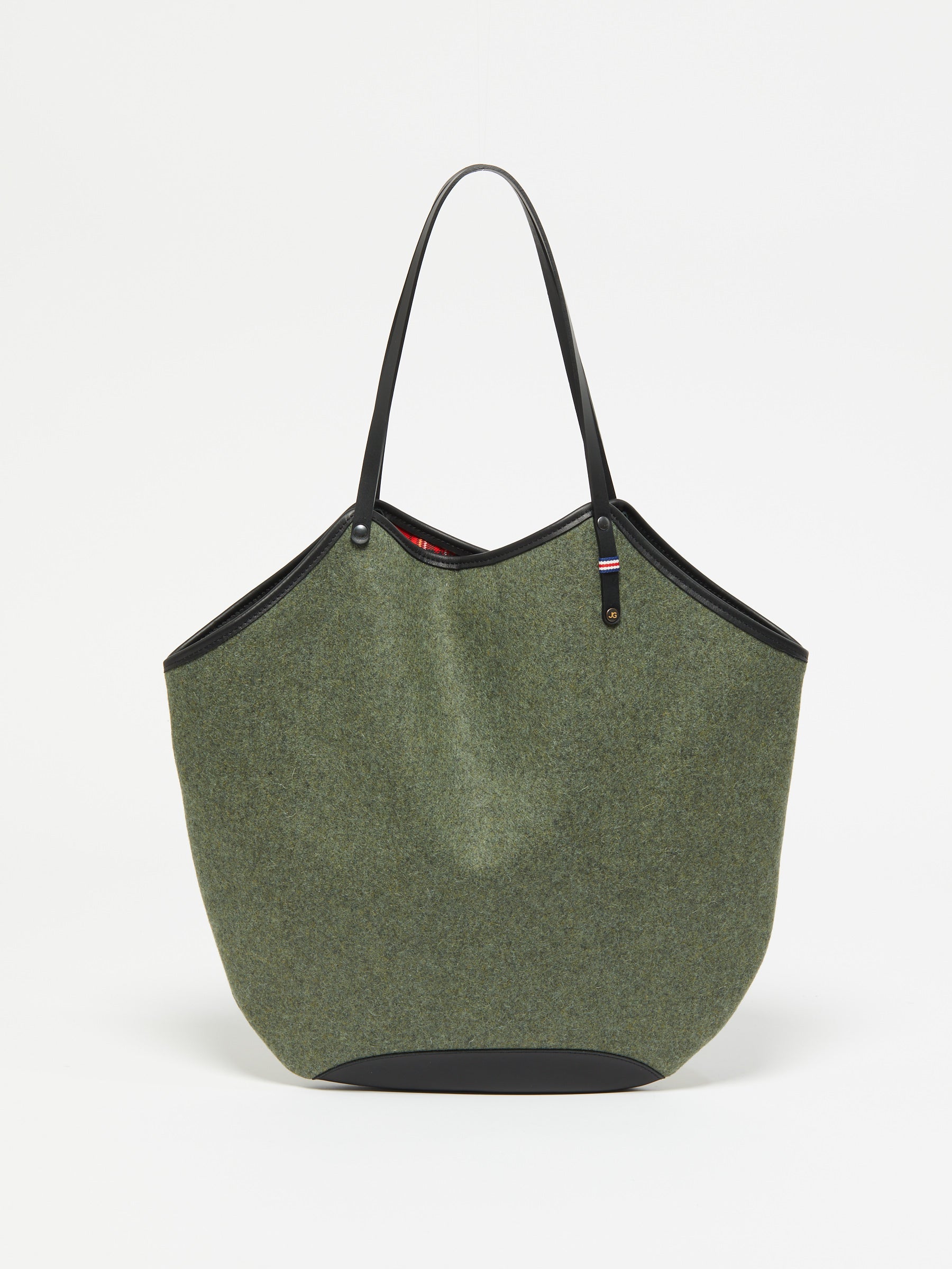 FLORES WOOL SHOPPING BAG