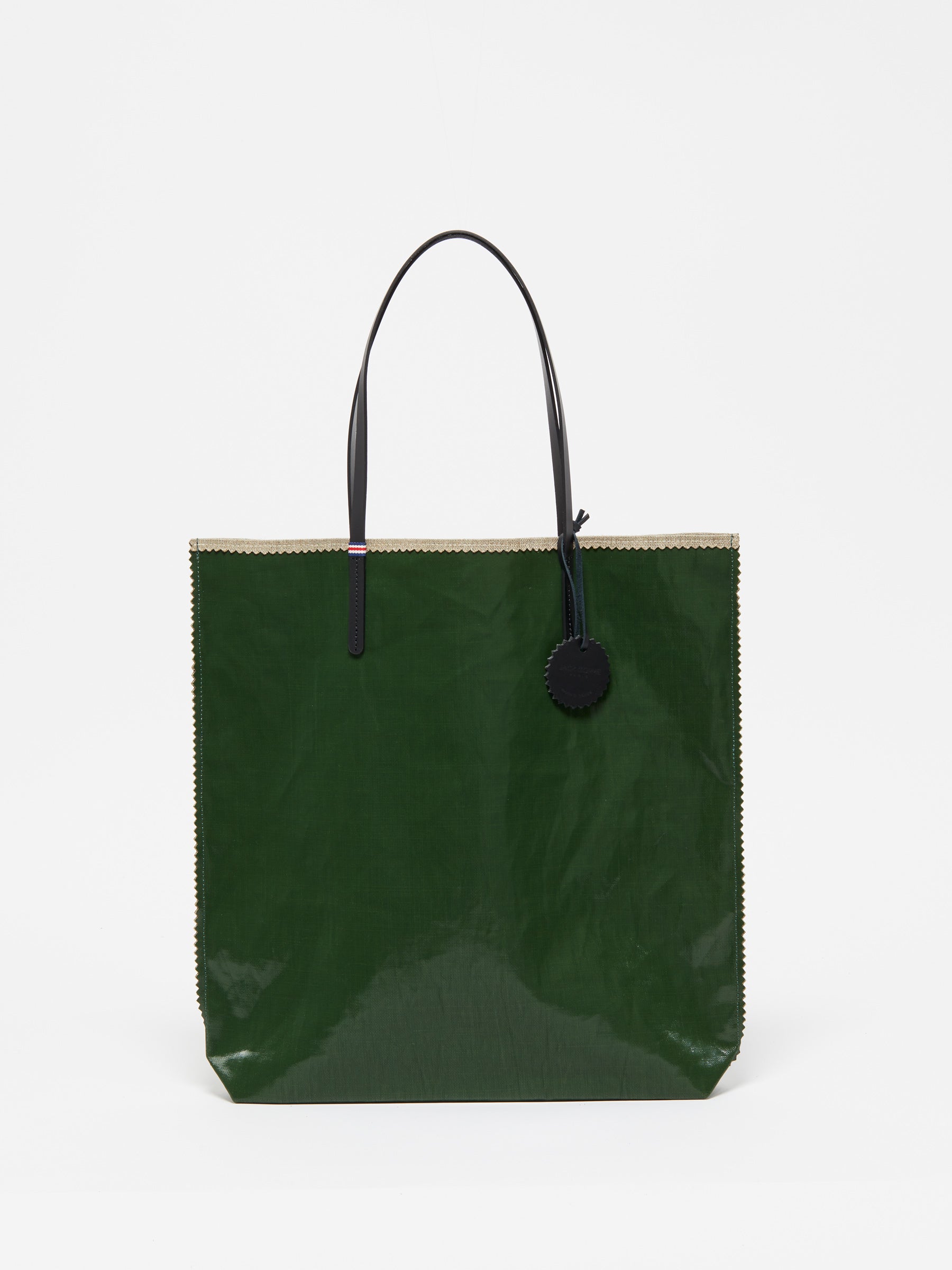 AMIE LINEN SHOPPING BAG