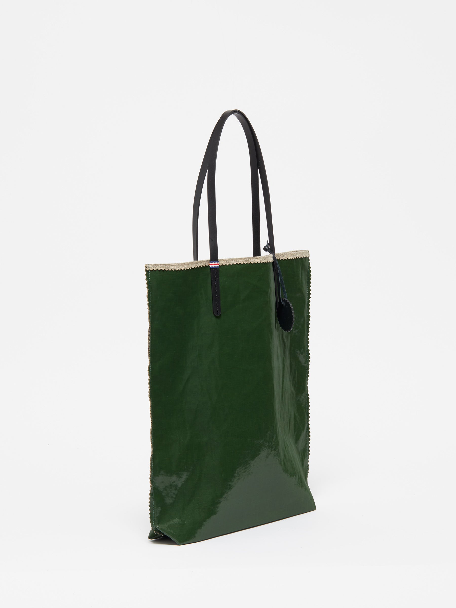 AMIE LINEN SHOPPING BAG