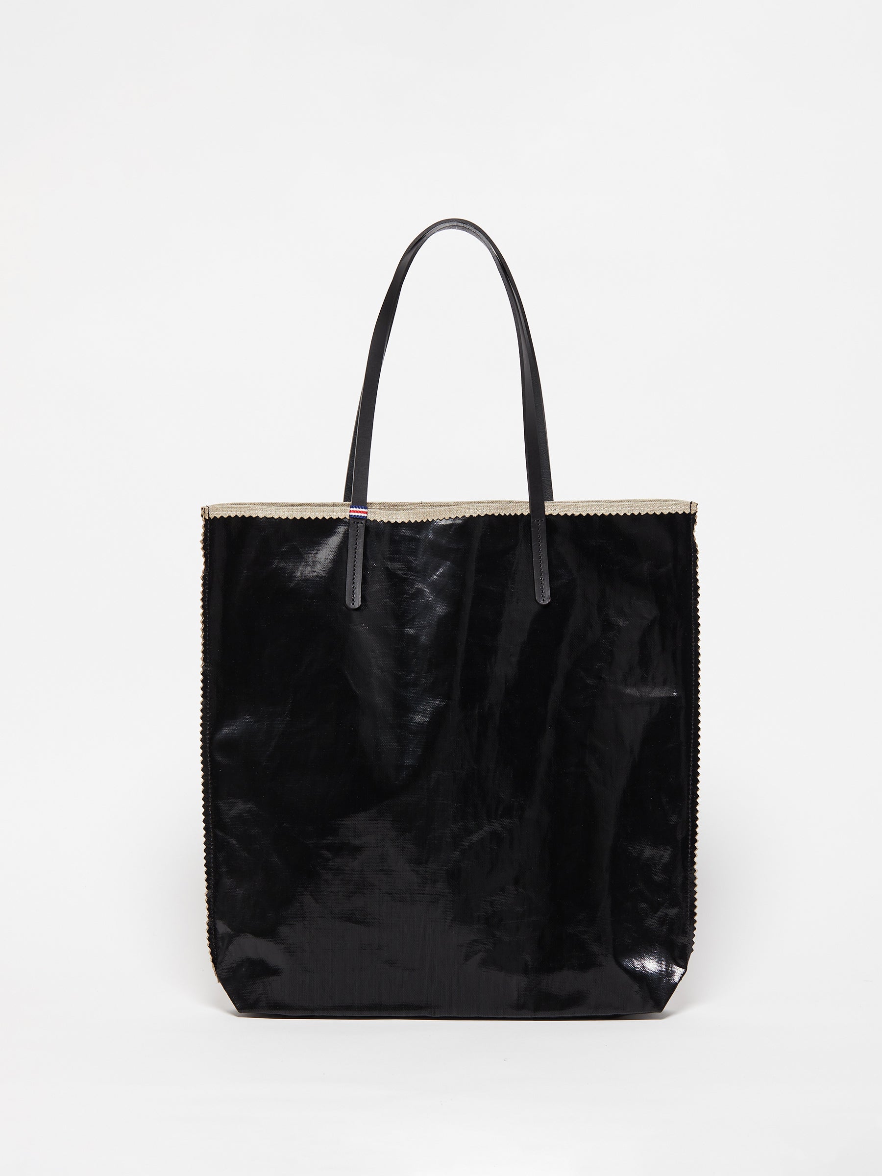 AMIE LINEN SHOPPING BAG