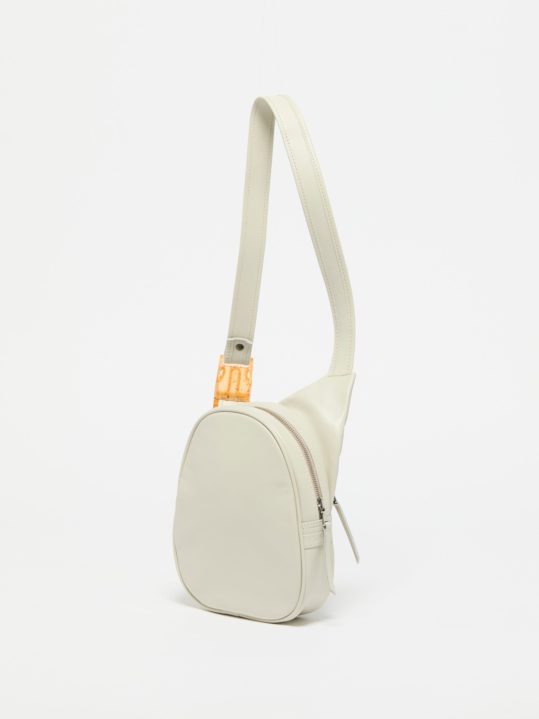 SAC ASYMÉTRIQUE KANGOUROU en CUIR de JACK GOMME