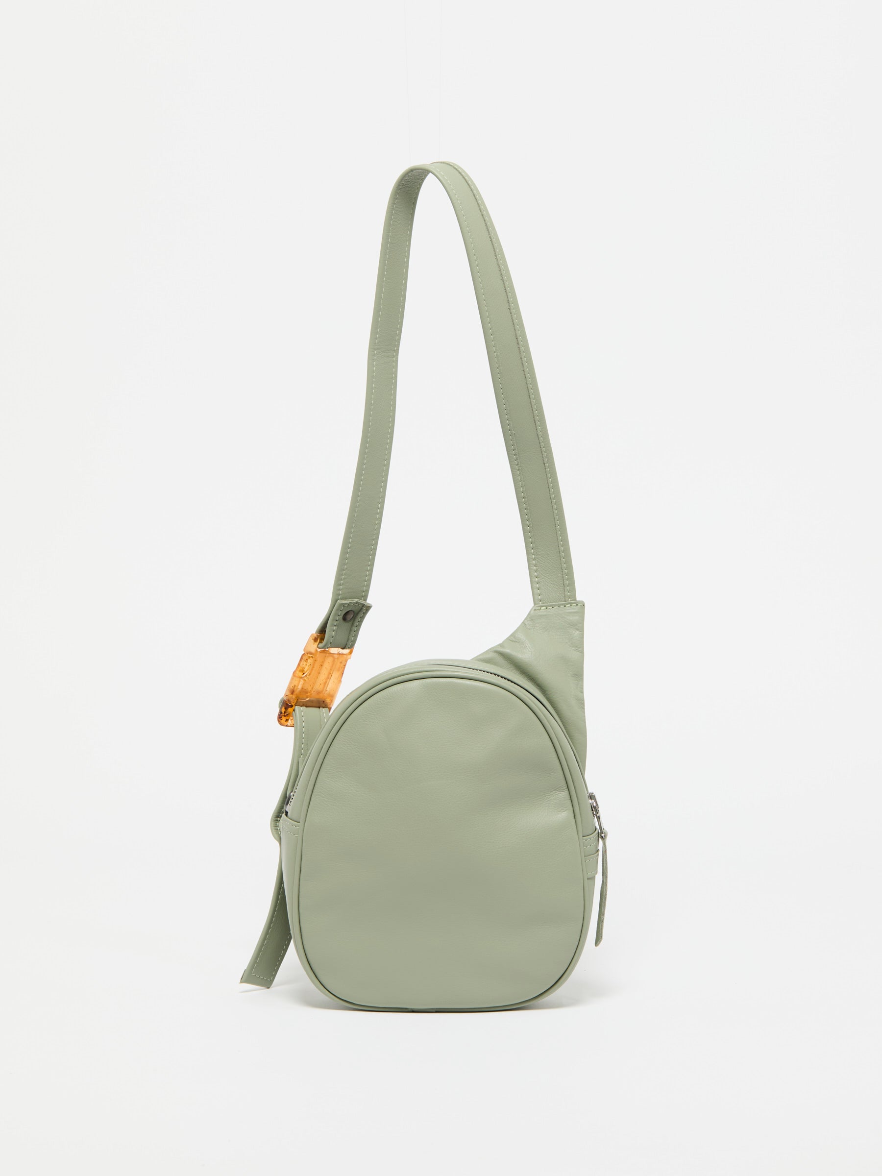 KANGAROO LEATHER ASYMMETRICAL BAG