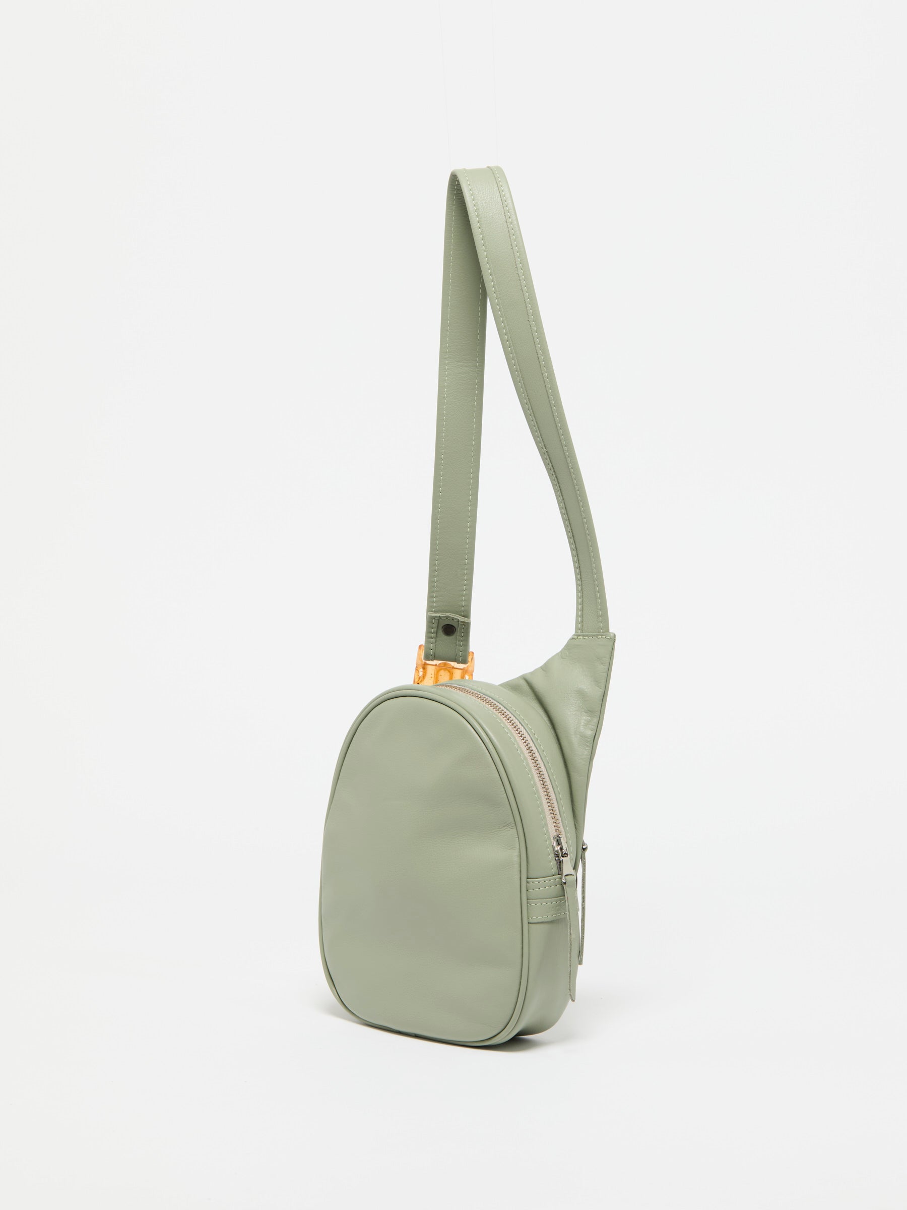 KANGAROO LEATHER ASYMMETRICAL BAG