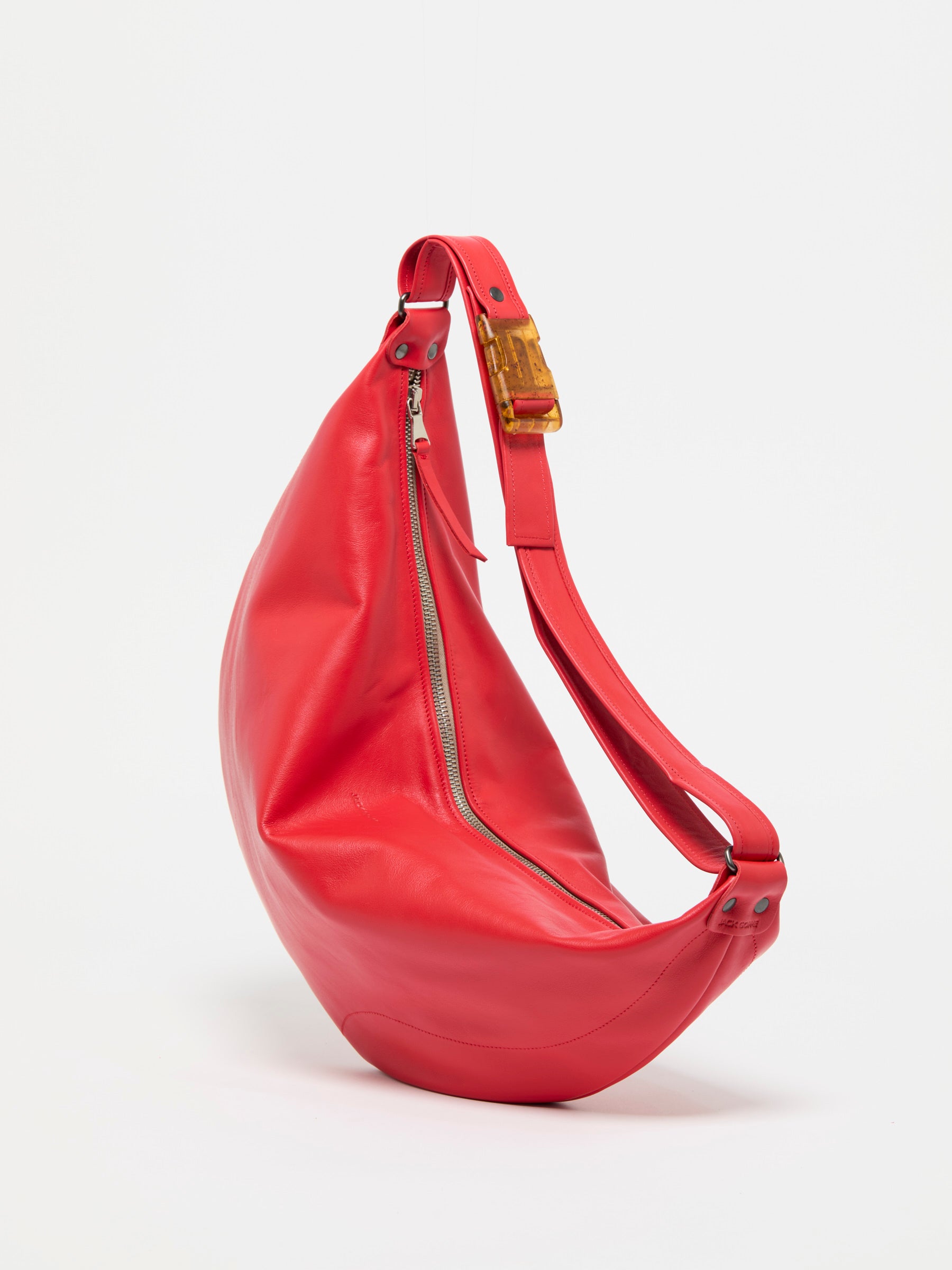 SAC DEMI-LUNE LUNA CUIR