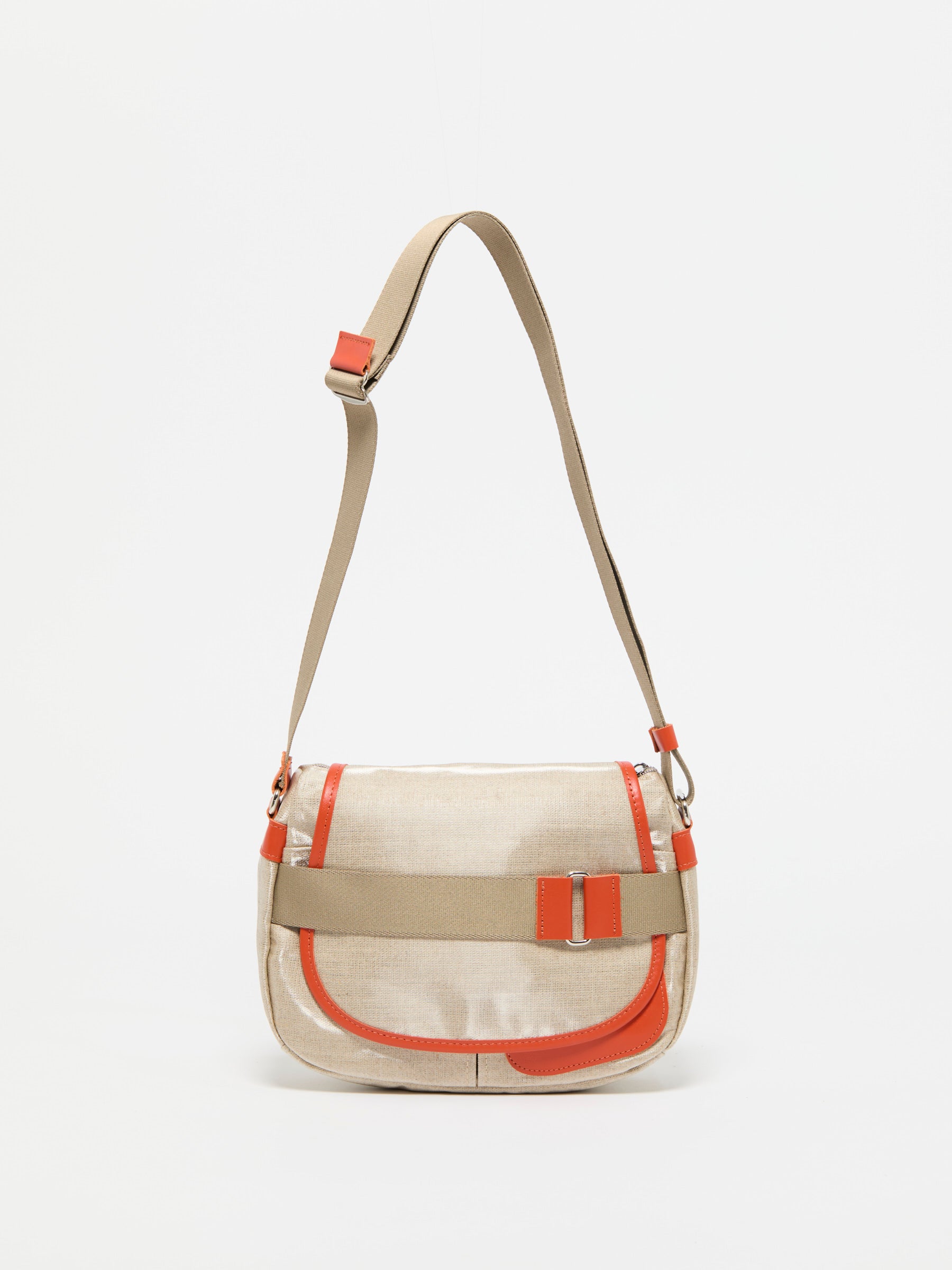 Sac GIBECIERE en lin enduit PETIT GABY ATELIER ETE de chez JACK GOMME