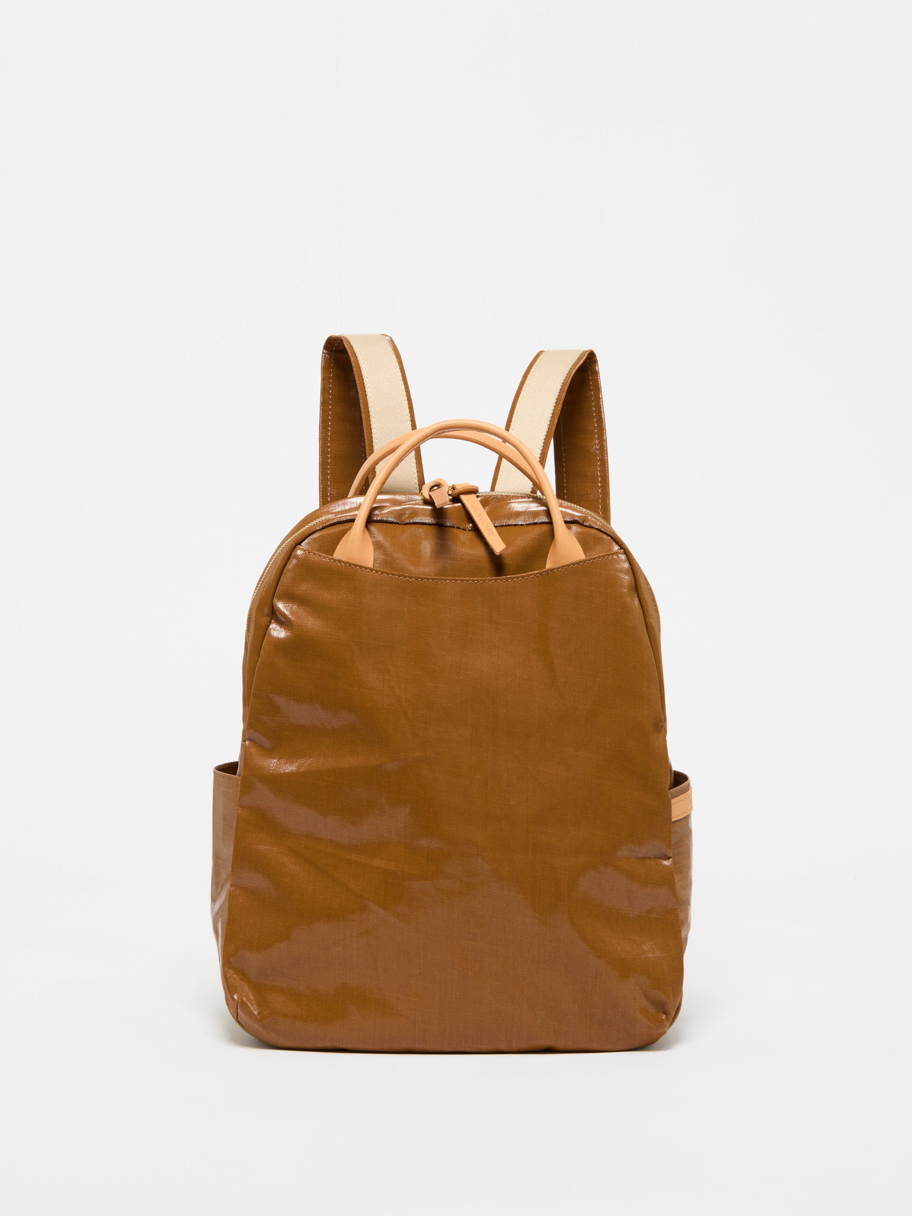 SAC À DOS LAMI en LIN enduit de chez JACK GOMME