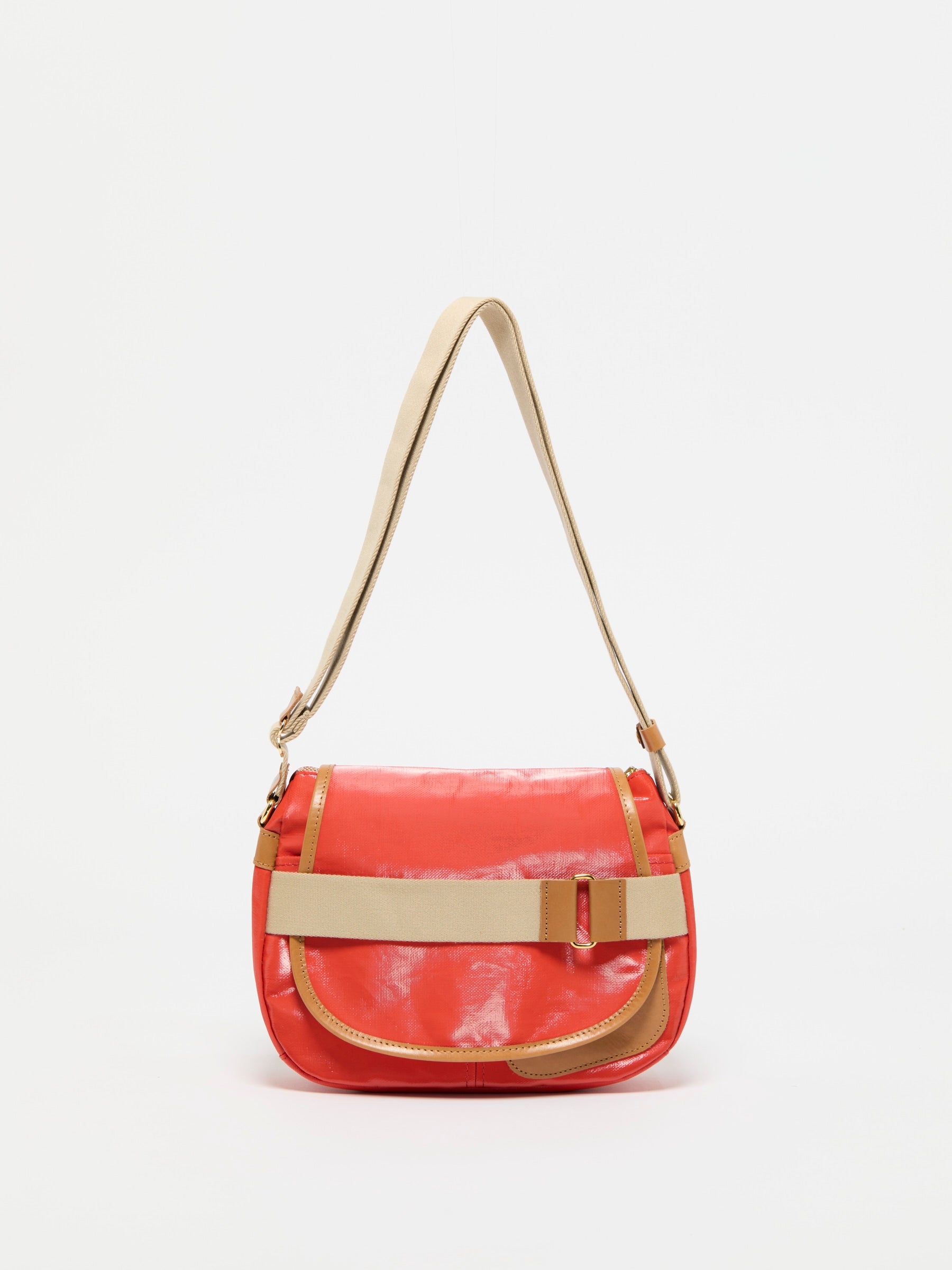PETIT GABY LINEN SHOULDER BAG