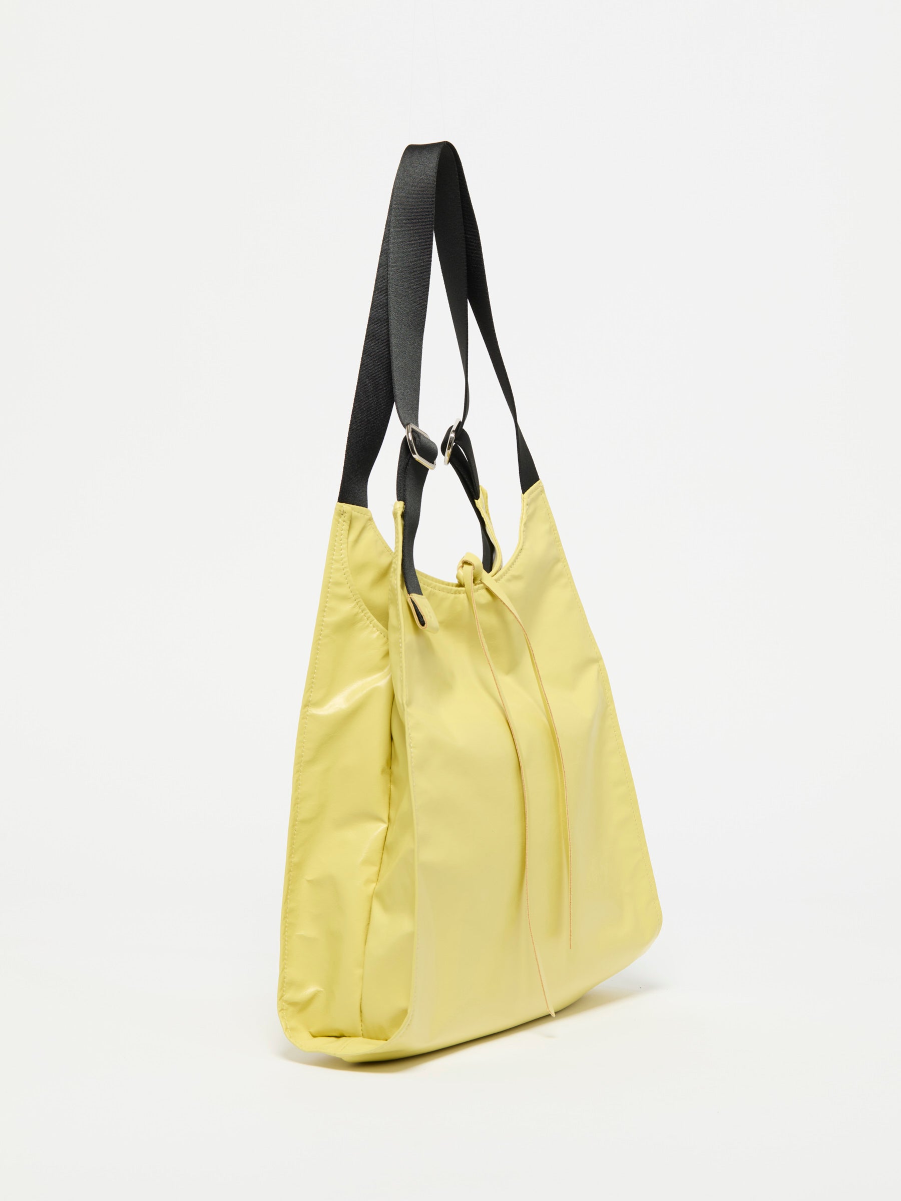 LESAC LIGHT LEATHER SHOPPING BAG
