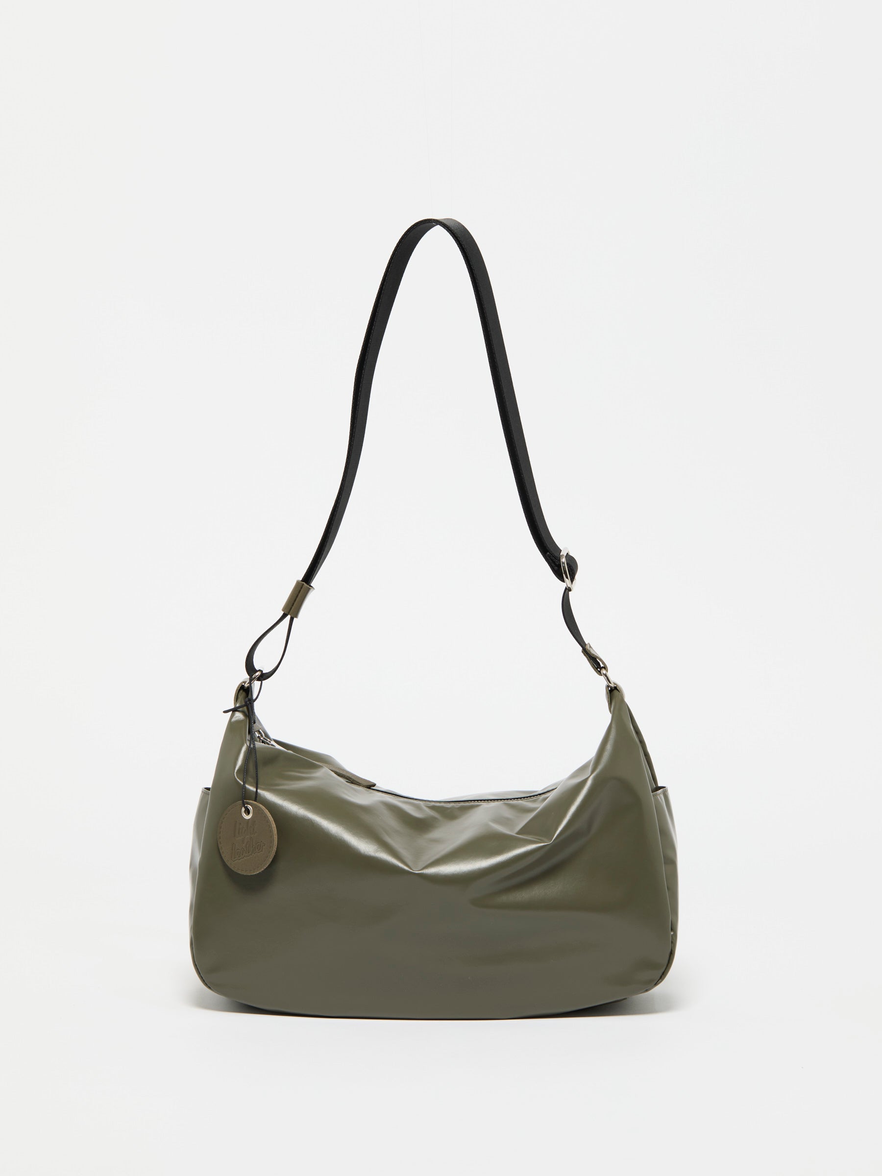LIRIS LIGHT LEATHER SHOULDER BAG