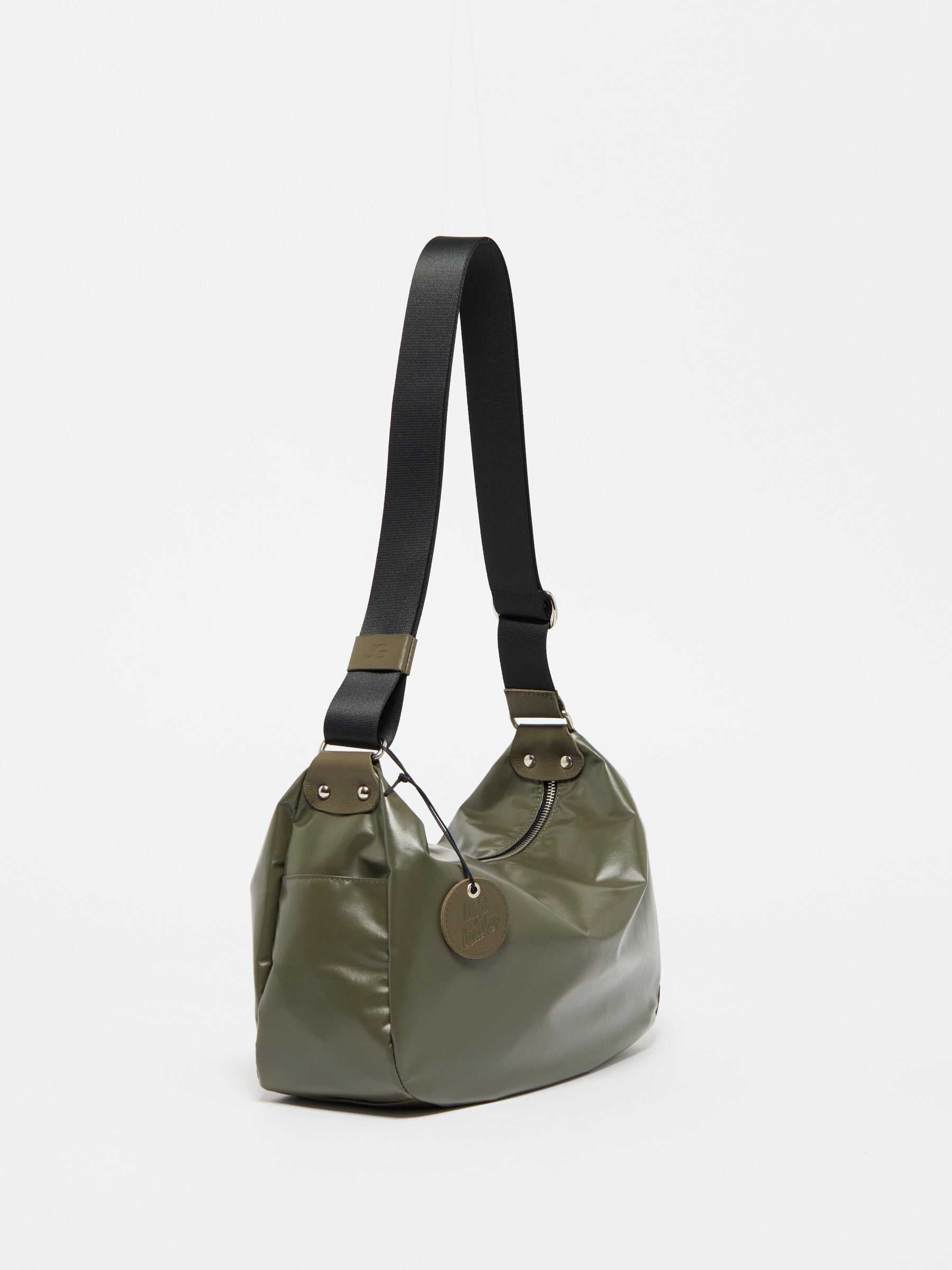 LIRIS LIGHT LEATHER SHOULDER BAG