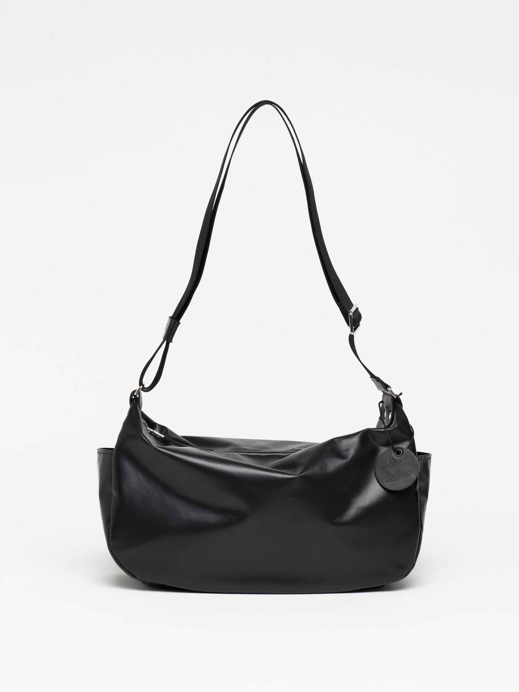 LIRIS LIGHT LEATHER SHOULDER BAG