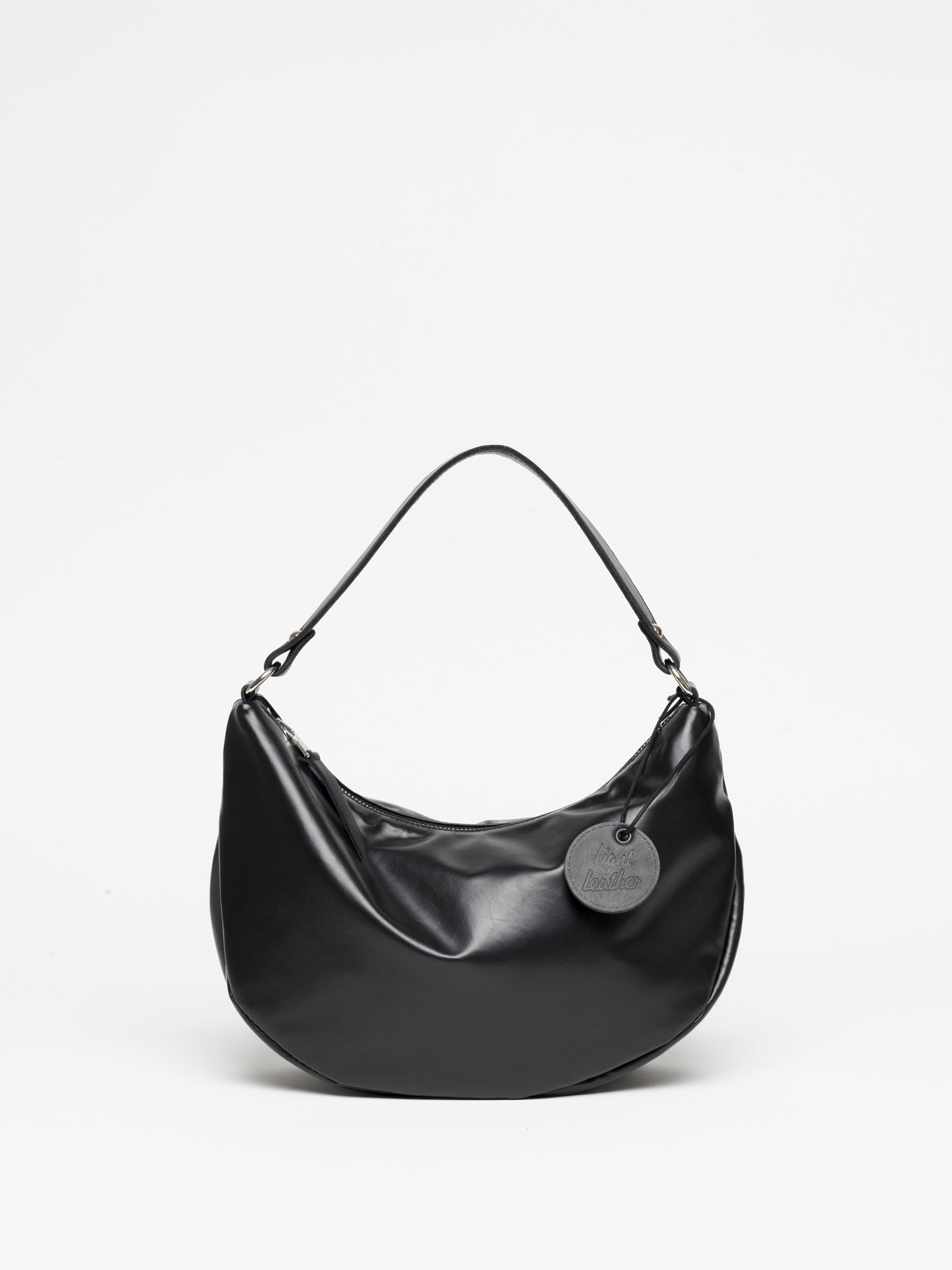 SAC DEMI-LUNE NIKITA LIGHT LEATHER
