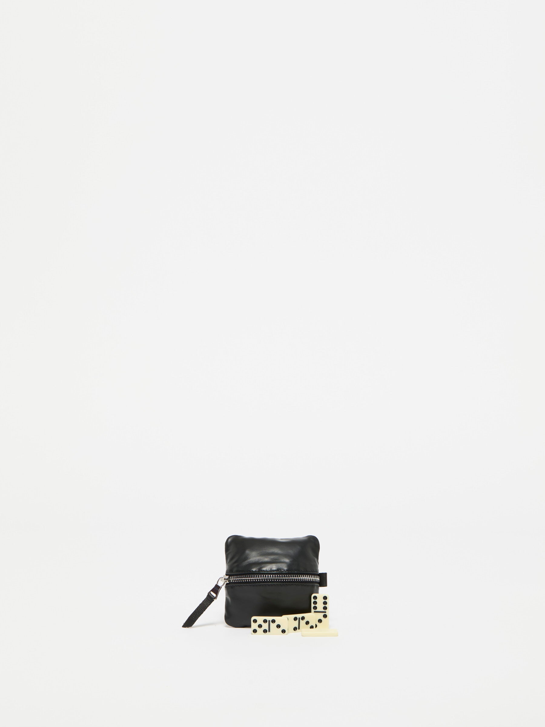 PAVE LIGHT LEATHER POUCH