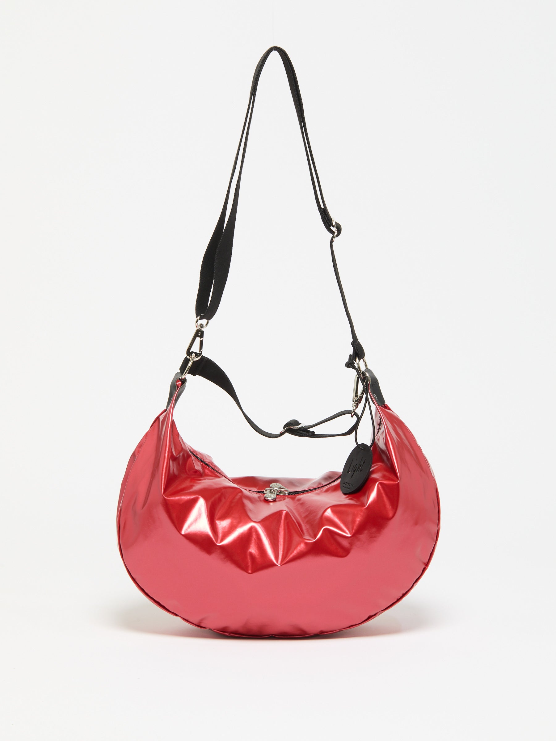 CHARLIE LIGHT HALF-MOON BAG