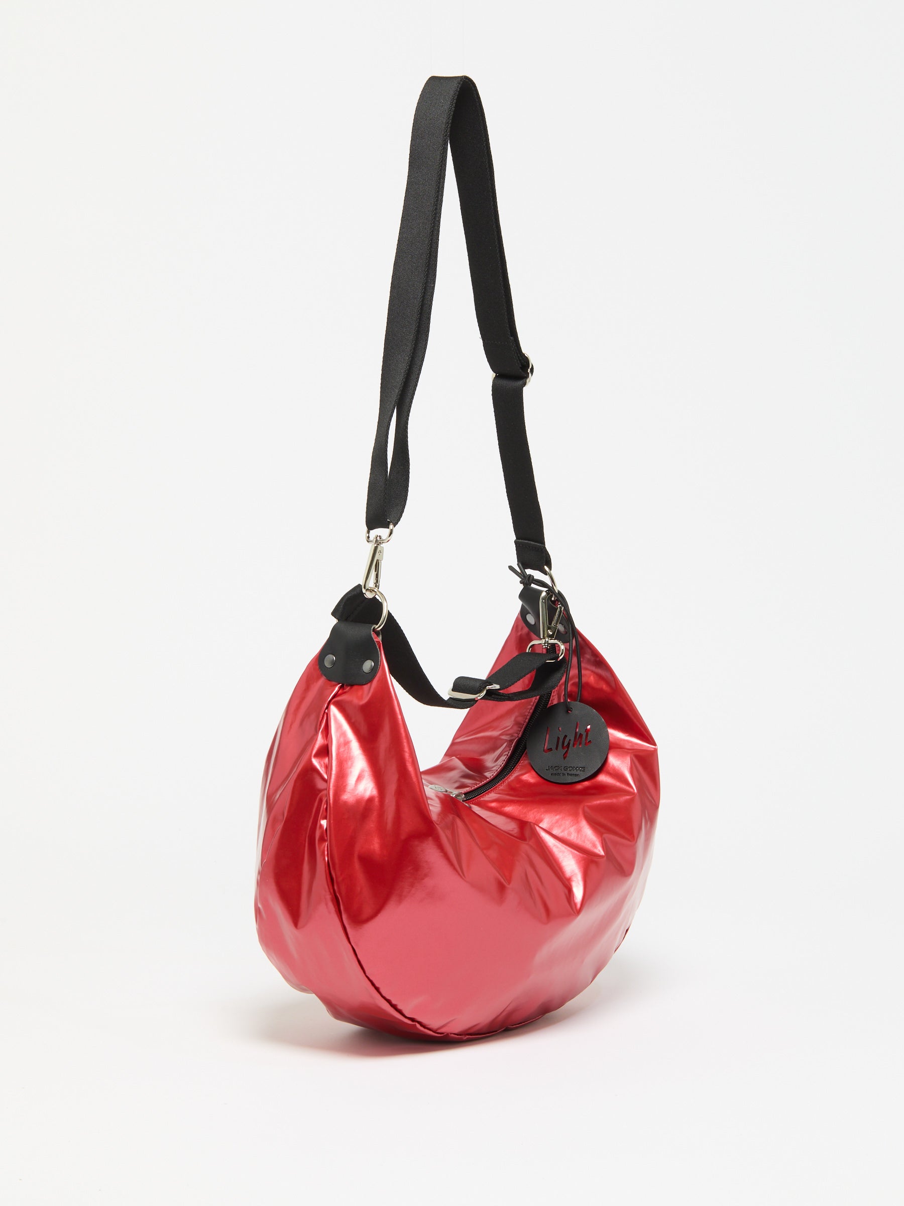 CHARLIE LIGHT HALF-MOON BAG