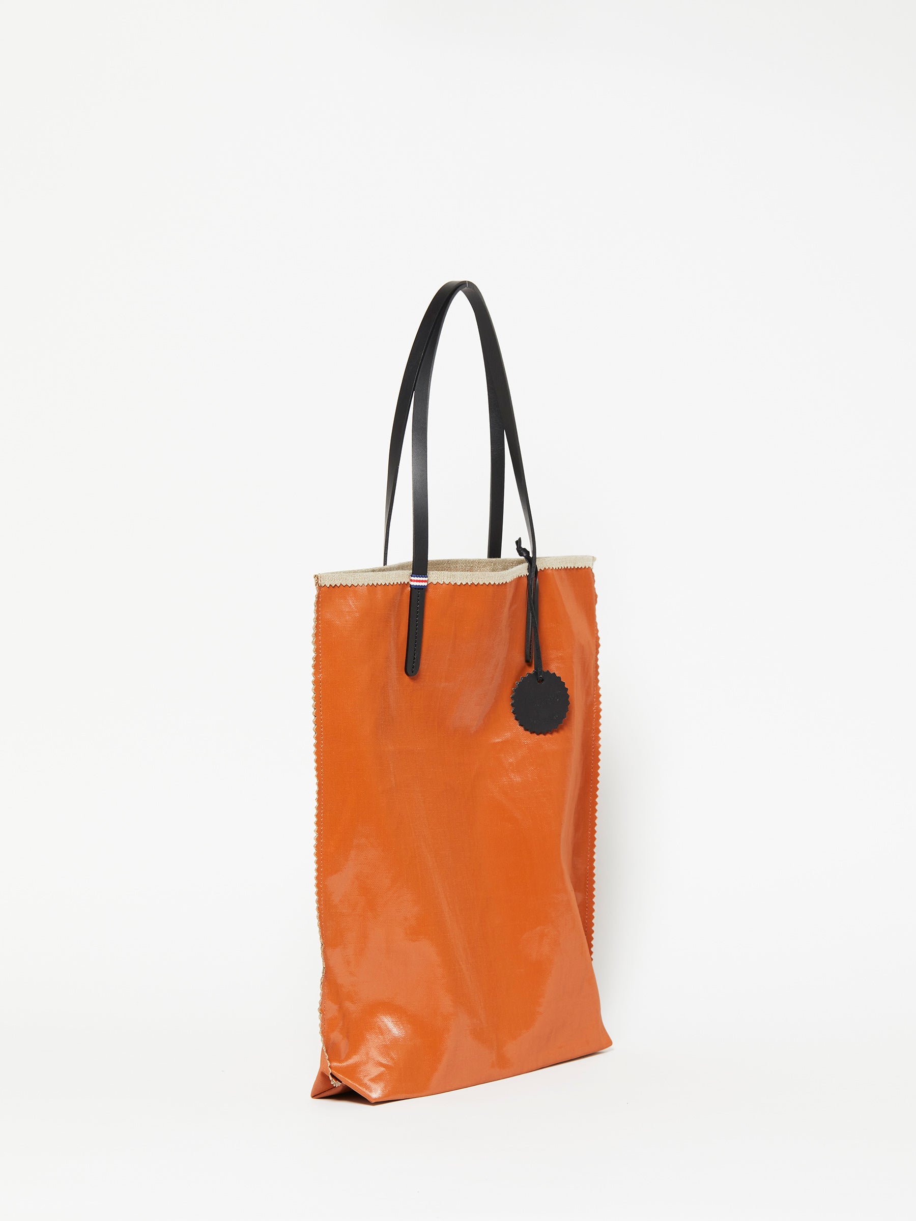 AMIE LINEN SHOPPING BAG