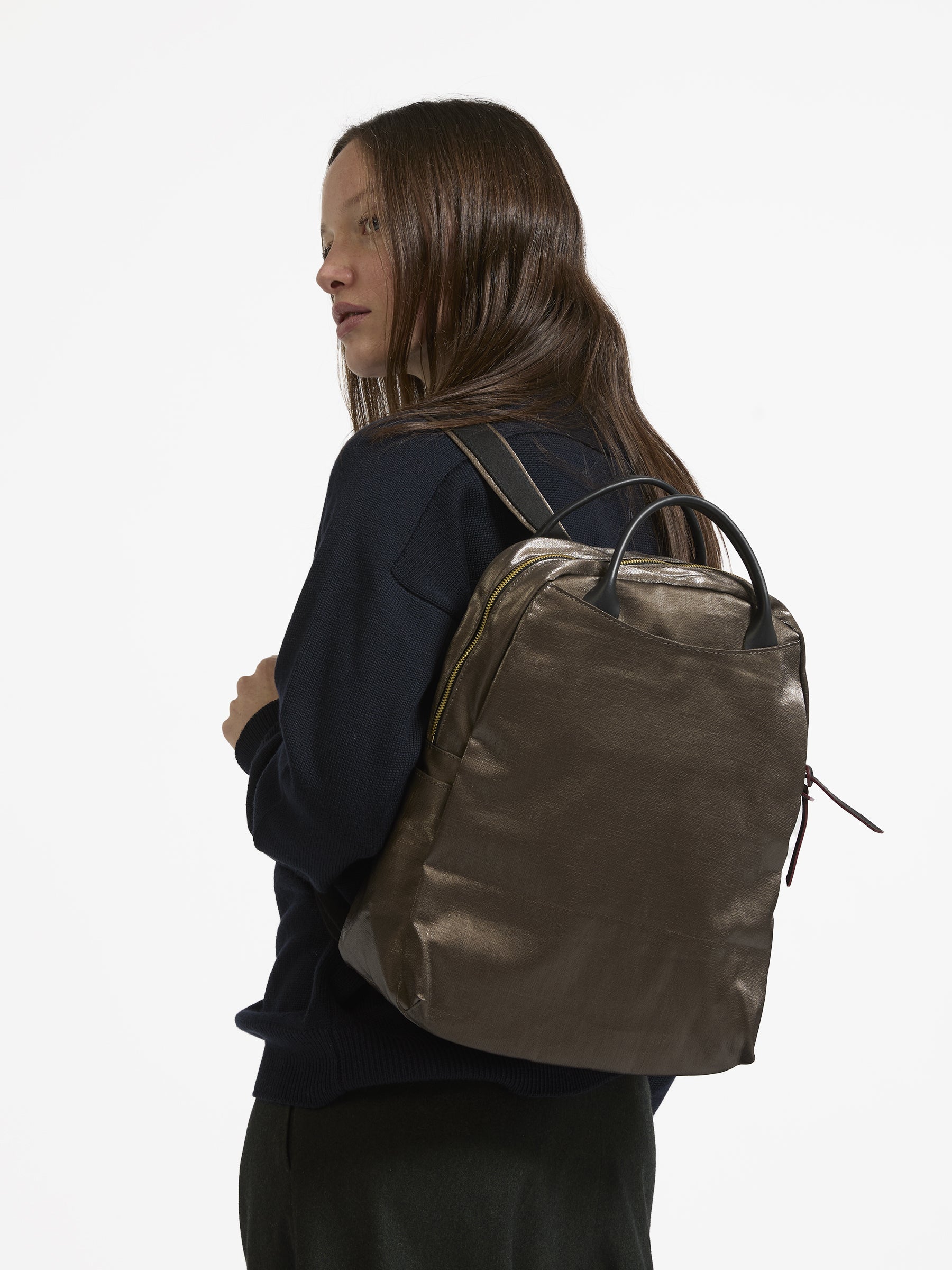 LAMI LINEN BACKPACK