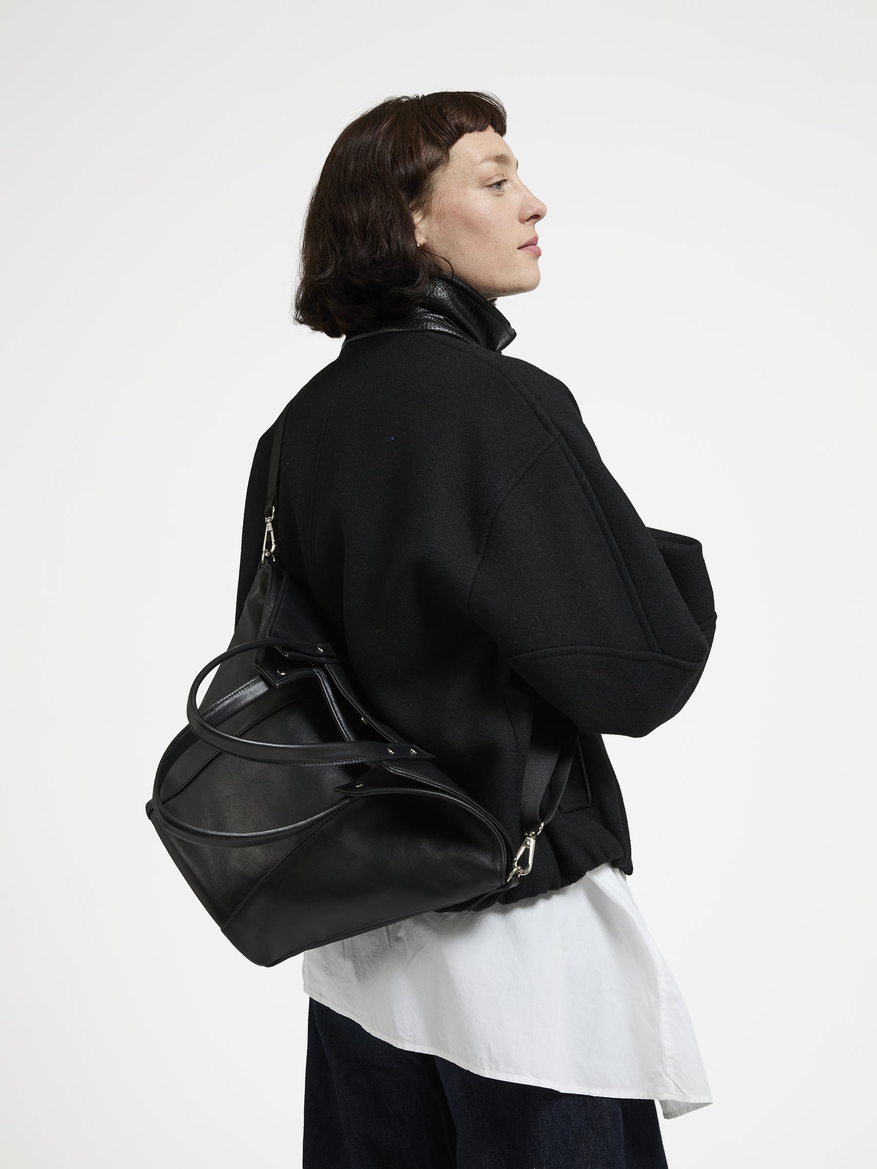 CABAS PETIT CARGO CUIR