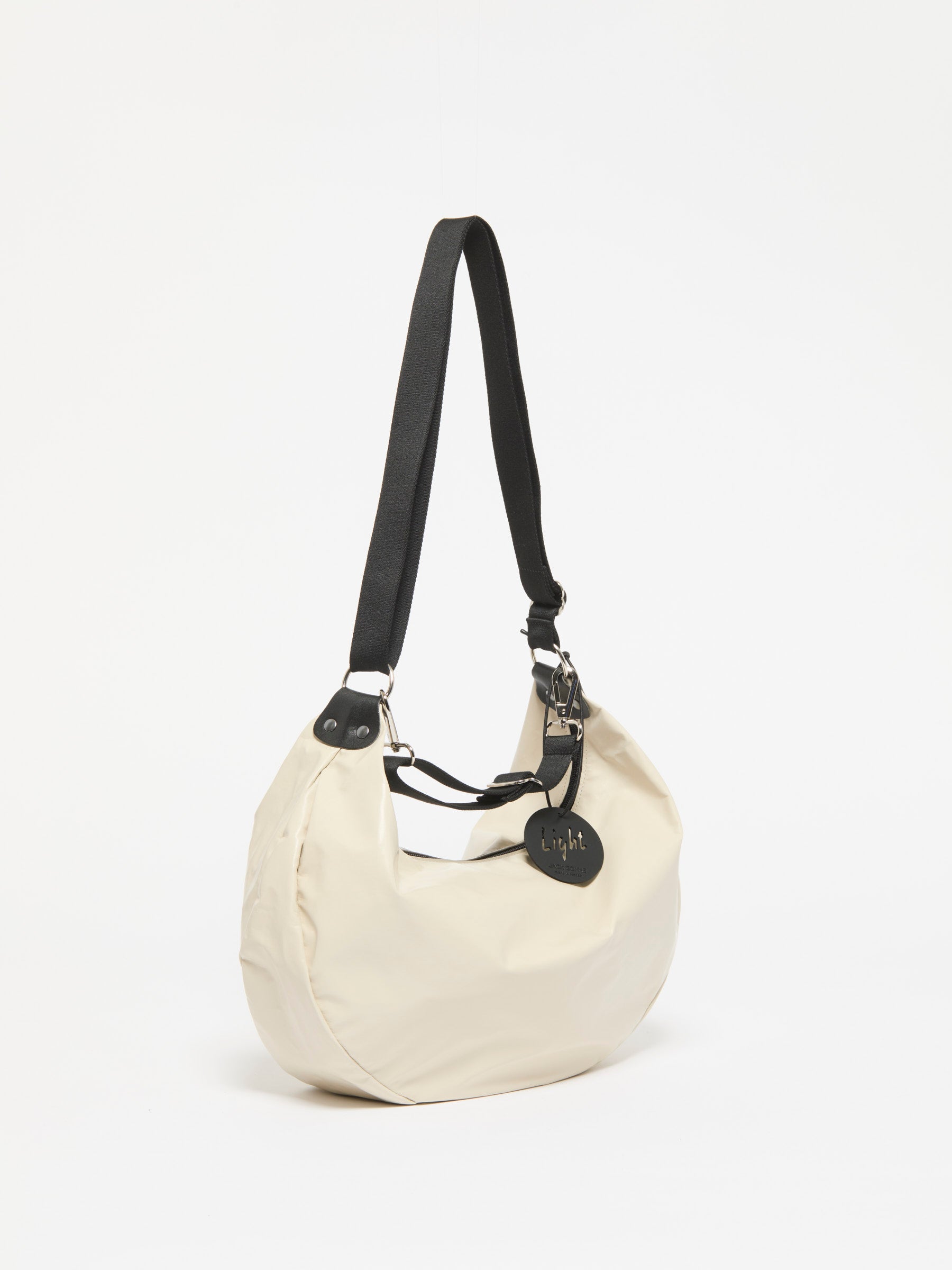 CHARLIE LIGHT HALF-MOON BAG