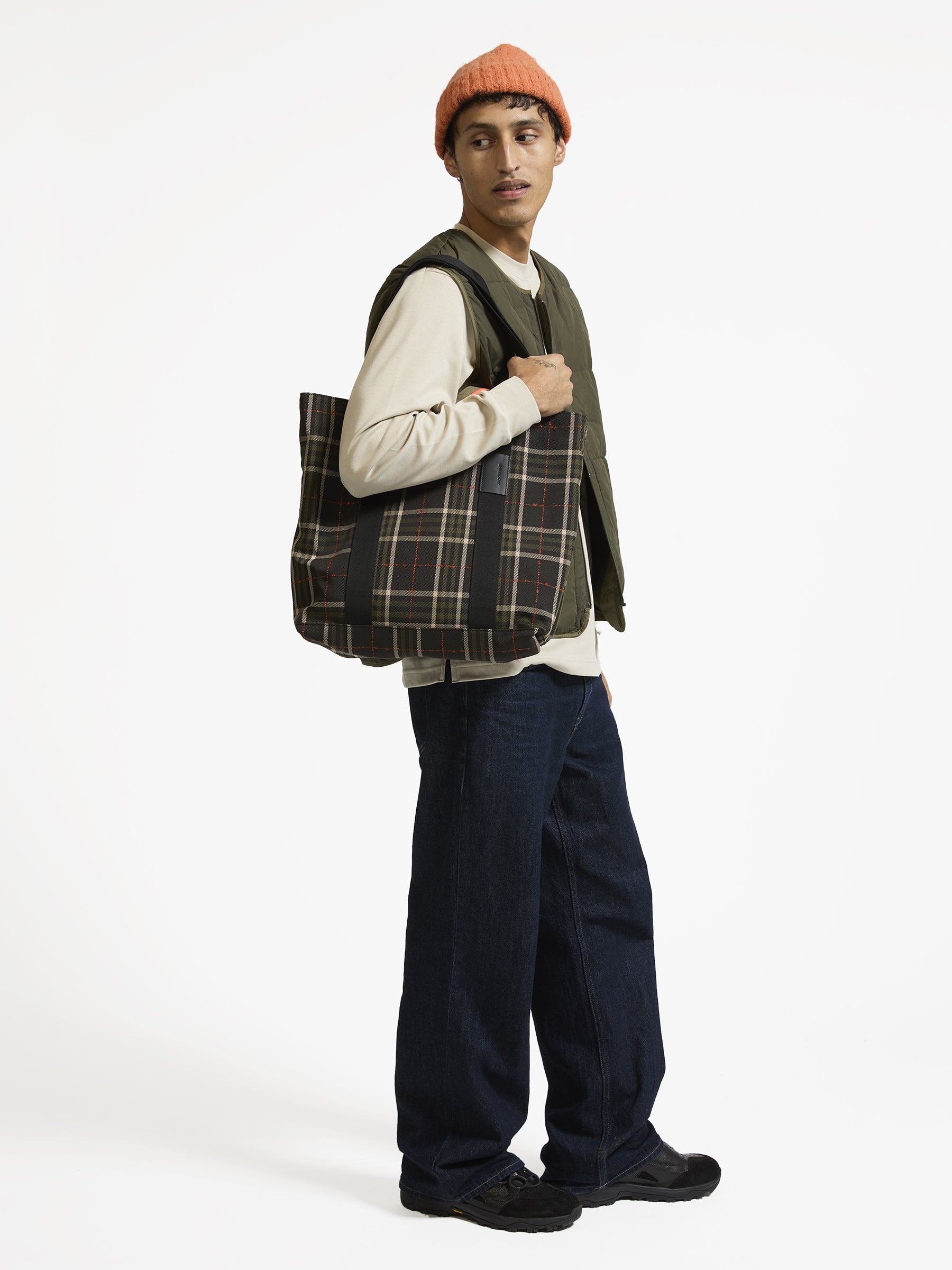 CABAS CALVI ESCAPE TARTAN
