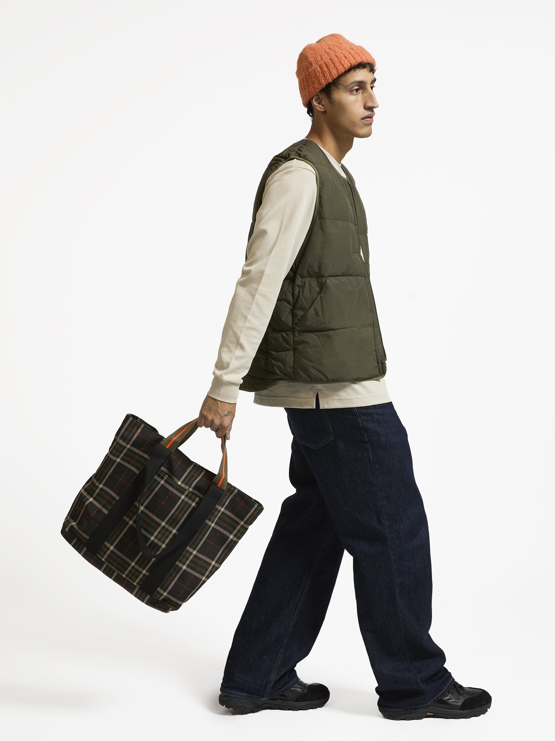 CABAS CALVI ESCAPE TARTAN