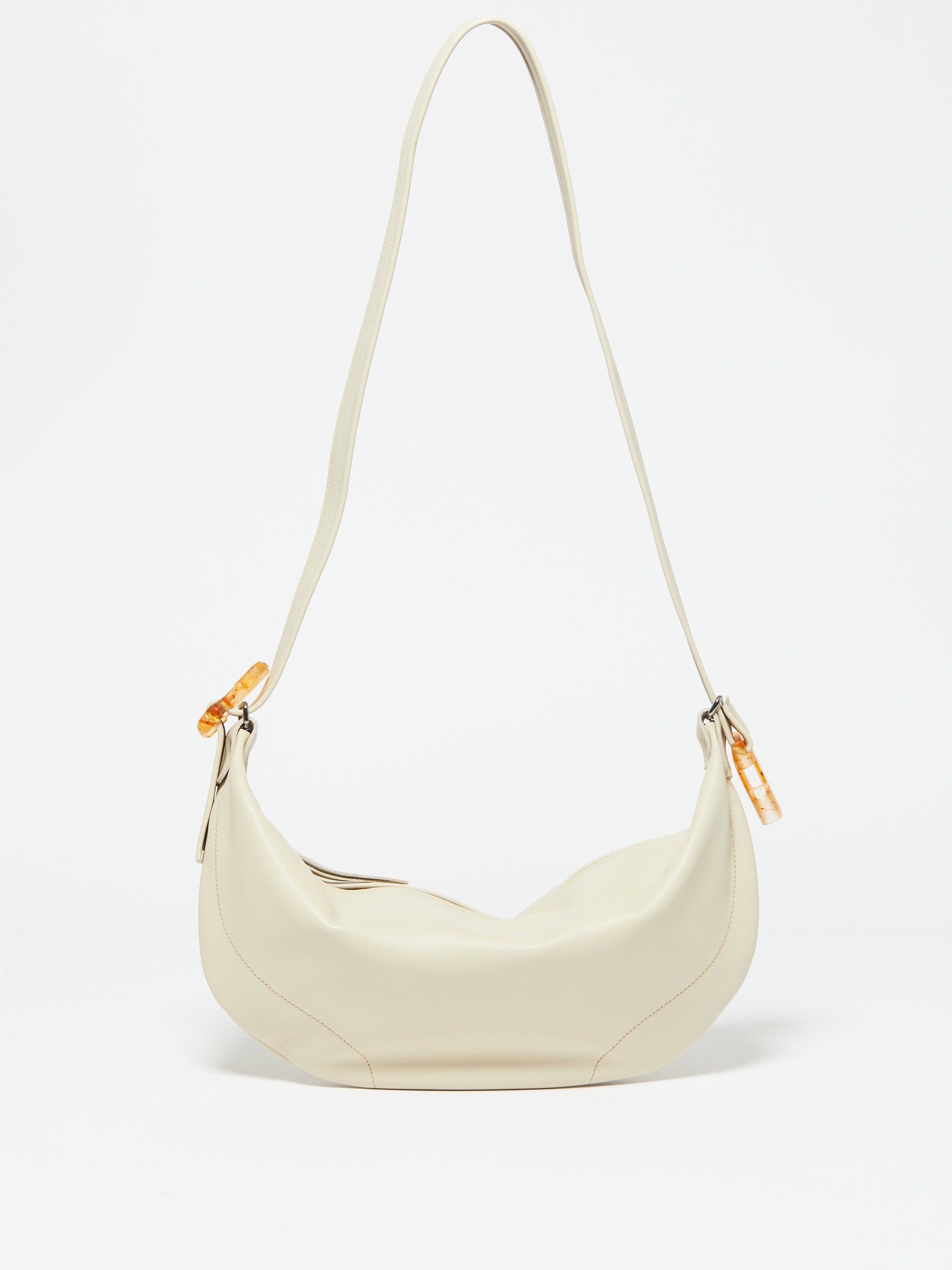 ELLE CUIR ICONIQUE HALF-MOON BAG