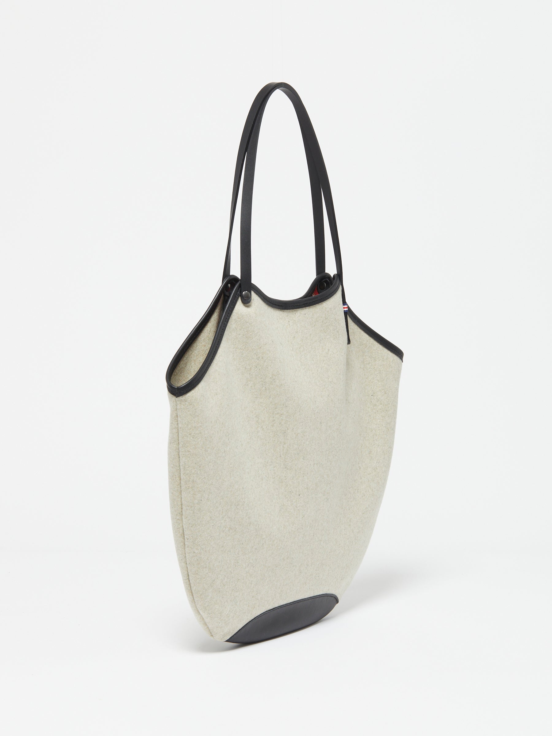 FLORES WOOL SHOPPING BAG