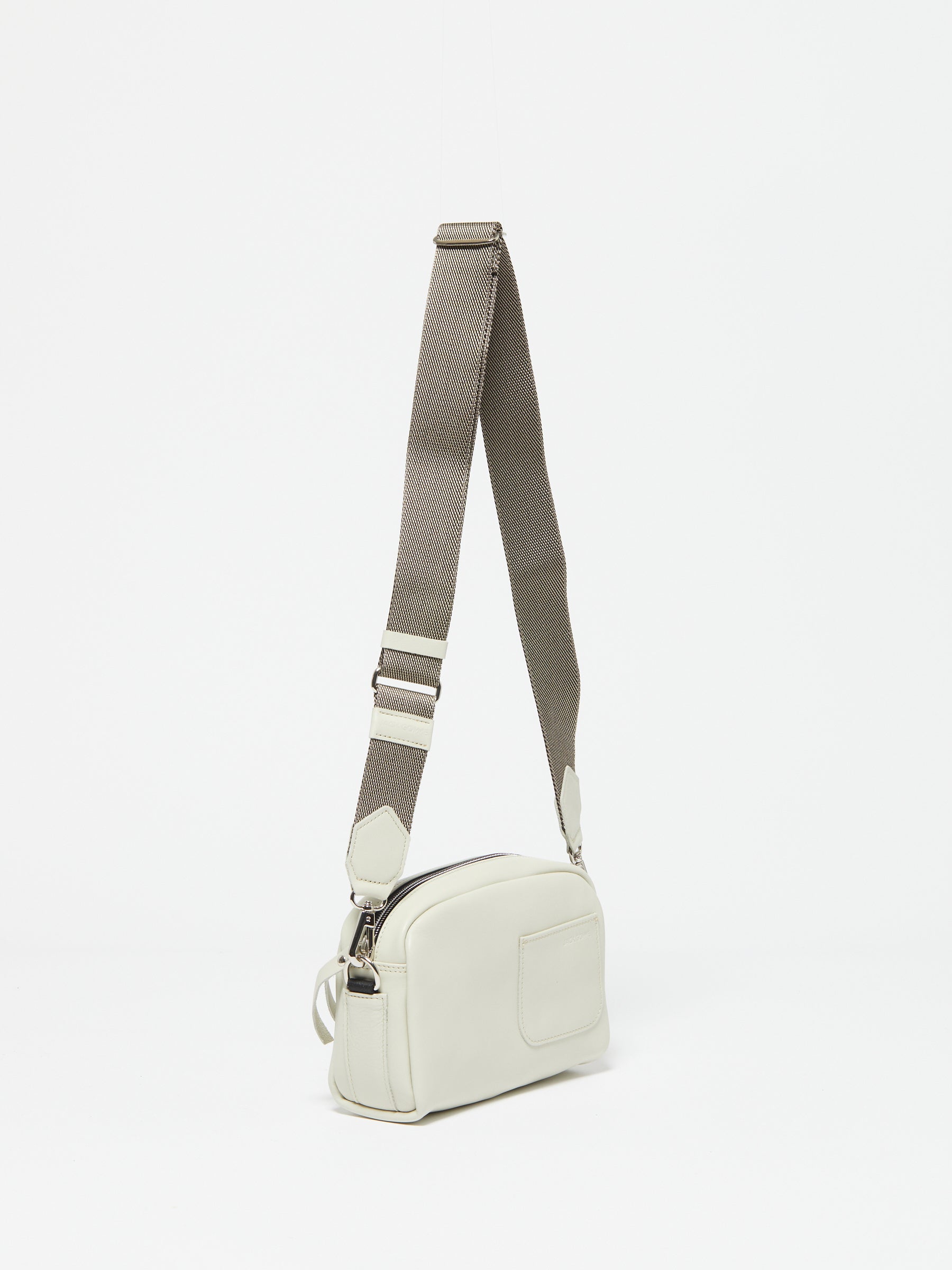 RITA NAPPA LEATHER SHOULDER BAG